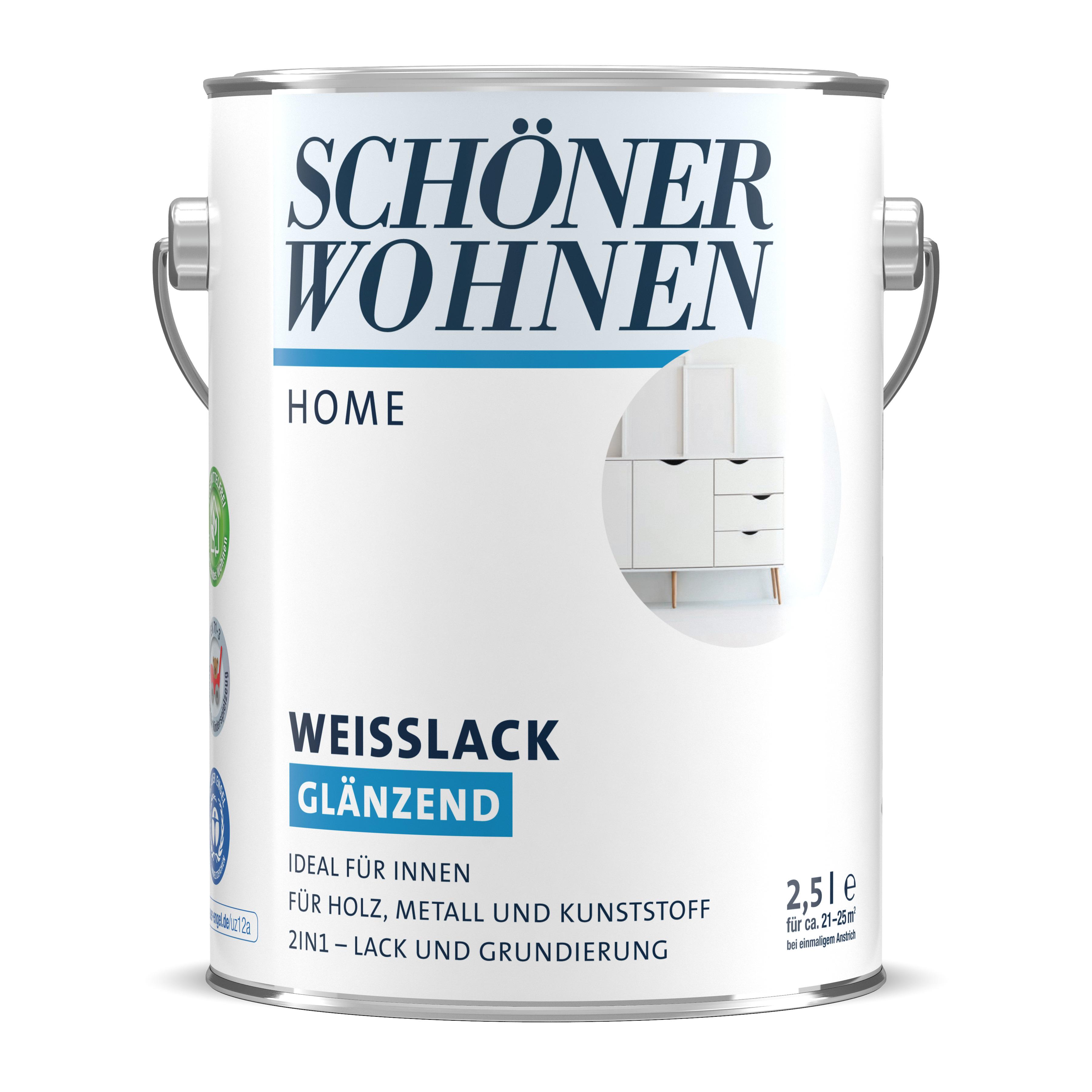 SW_2441-02_5-0000 Schöner Wohnen Home Weißlack, glänzend