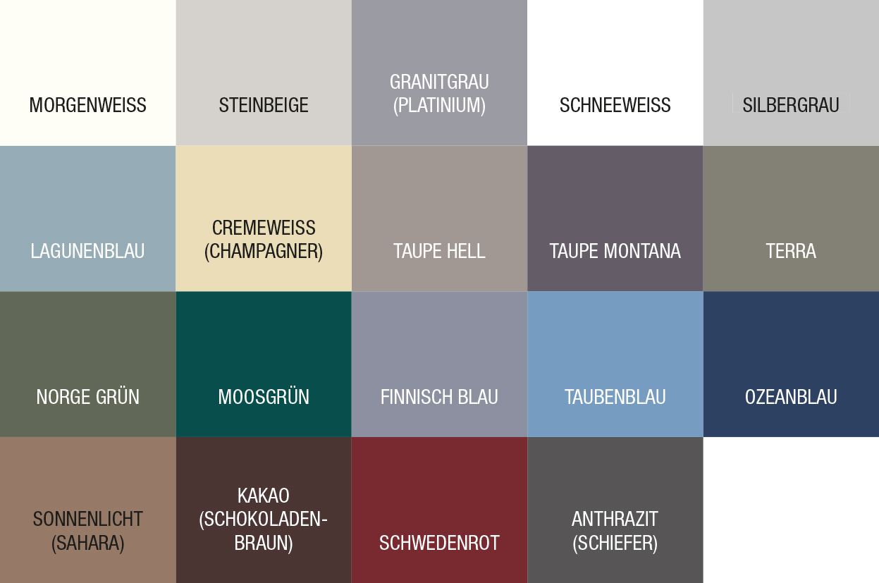 farbpalette-dauerschutzfarbe Bondex Dauerschutz-Farbe Schneeweiß, 750ml