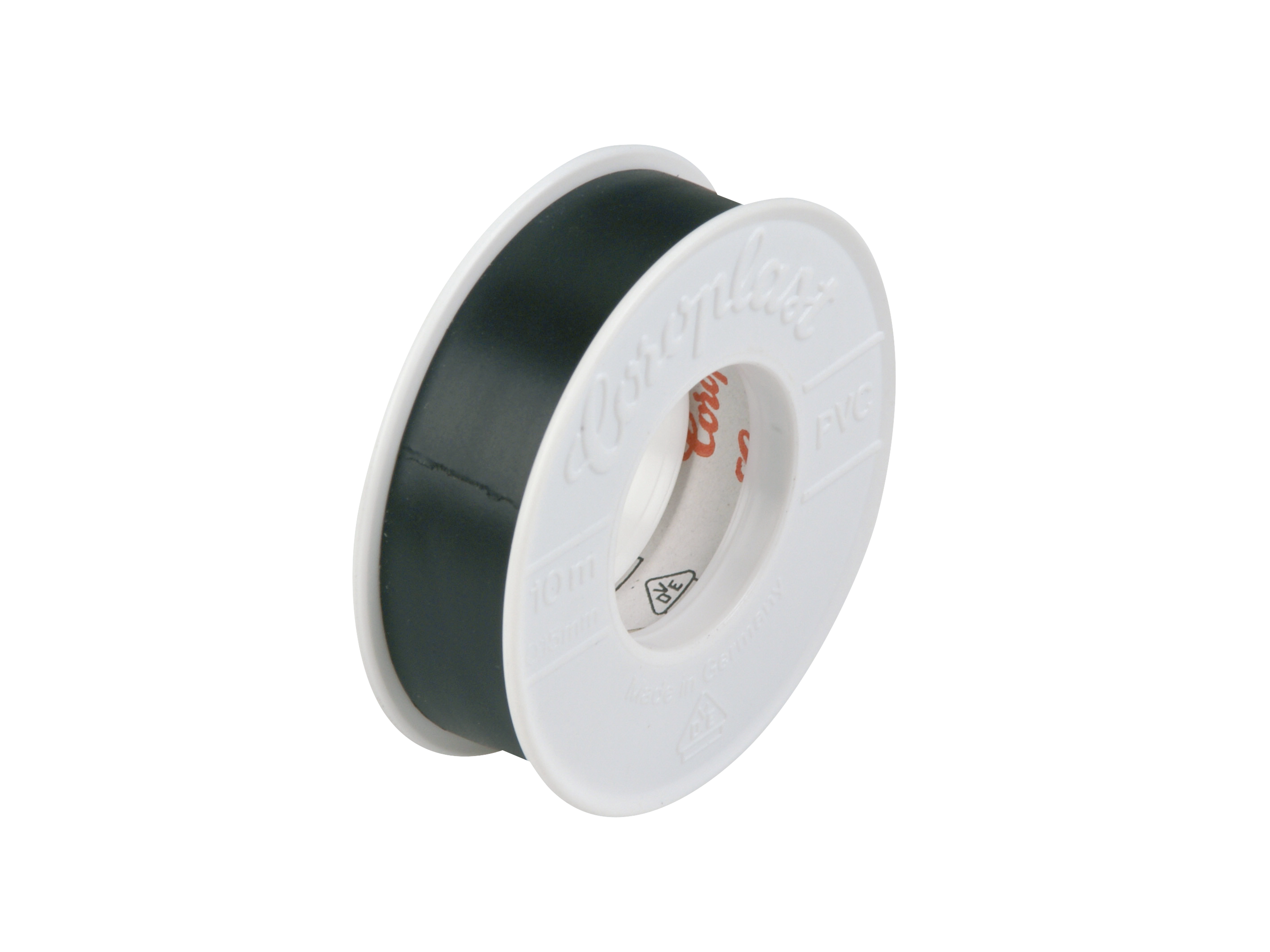 REV Kunststoff-Isolierband 0,15 mm x 15 mm x 25 m, schwarz