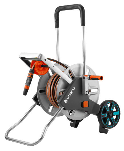 Schlauchwagen-Cleverroll-M-GARDENA Schlauchwagen Cleverroll M Easy Metall Set