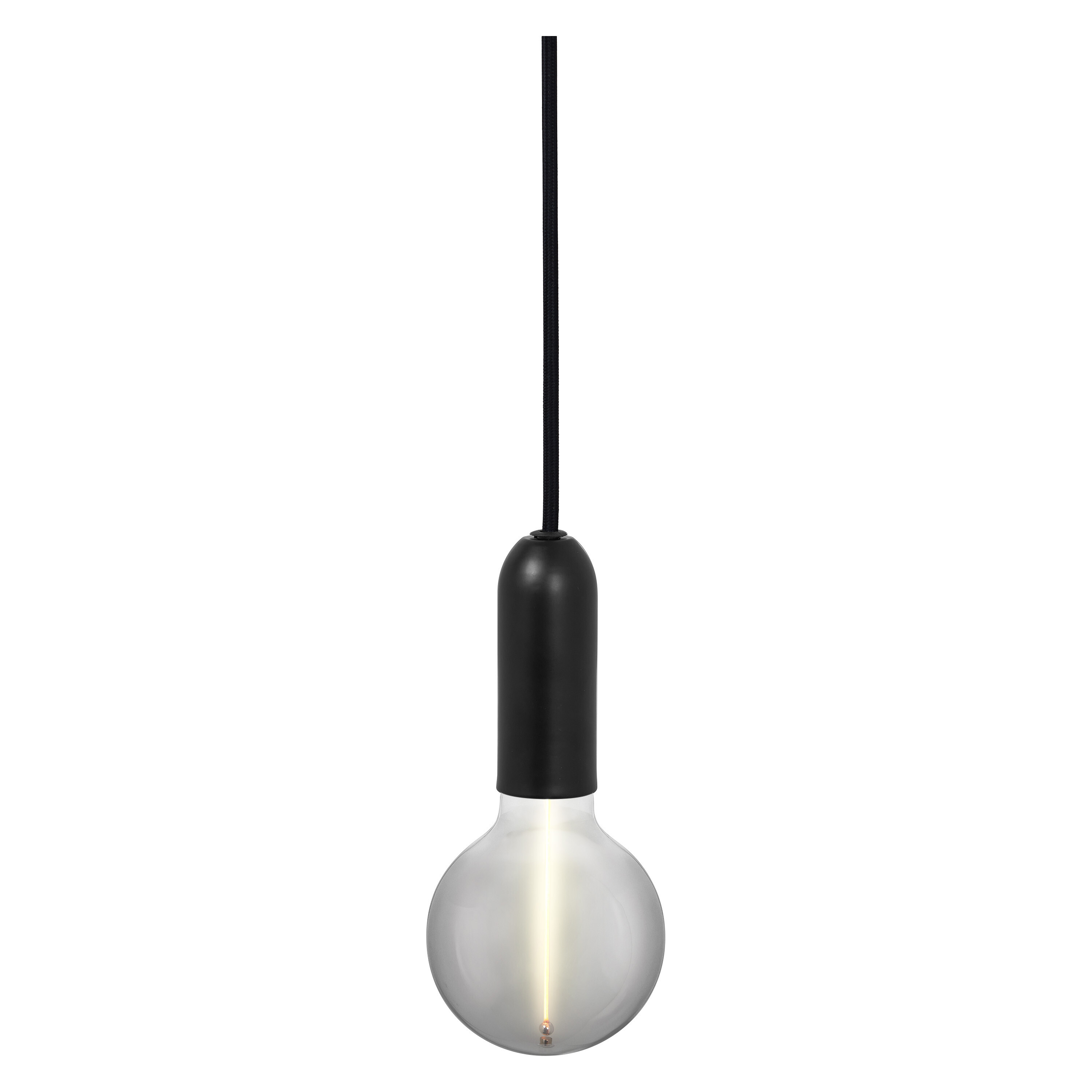 Osram Vintage 1906 Pendelleuchte Round, E27, schwarz