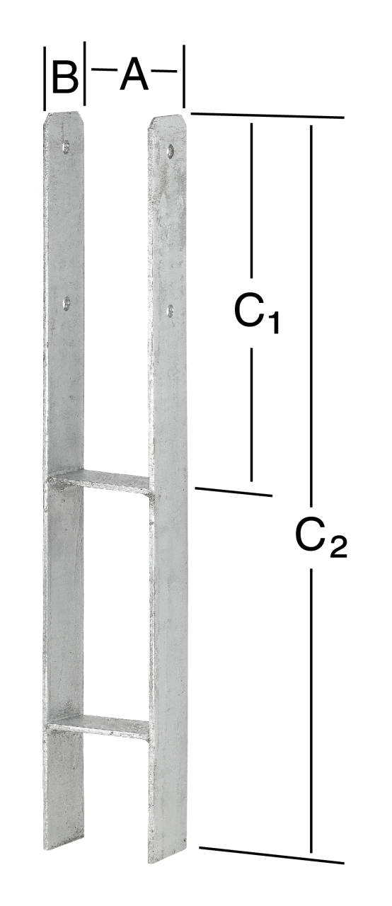 263465 Vormann H-Pfostenanker