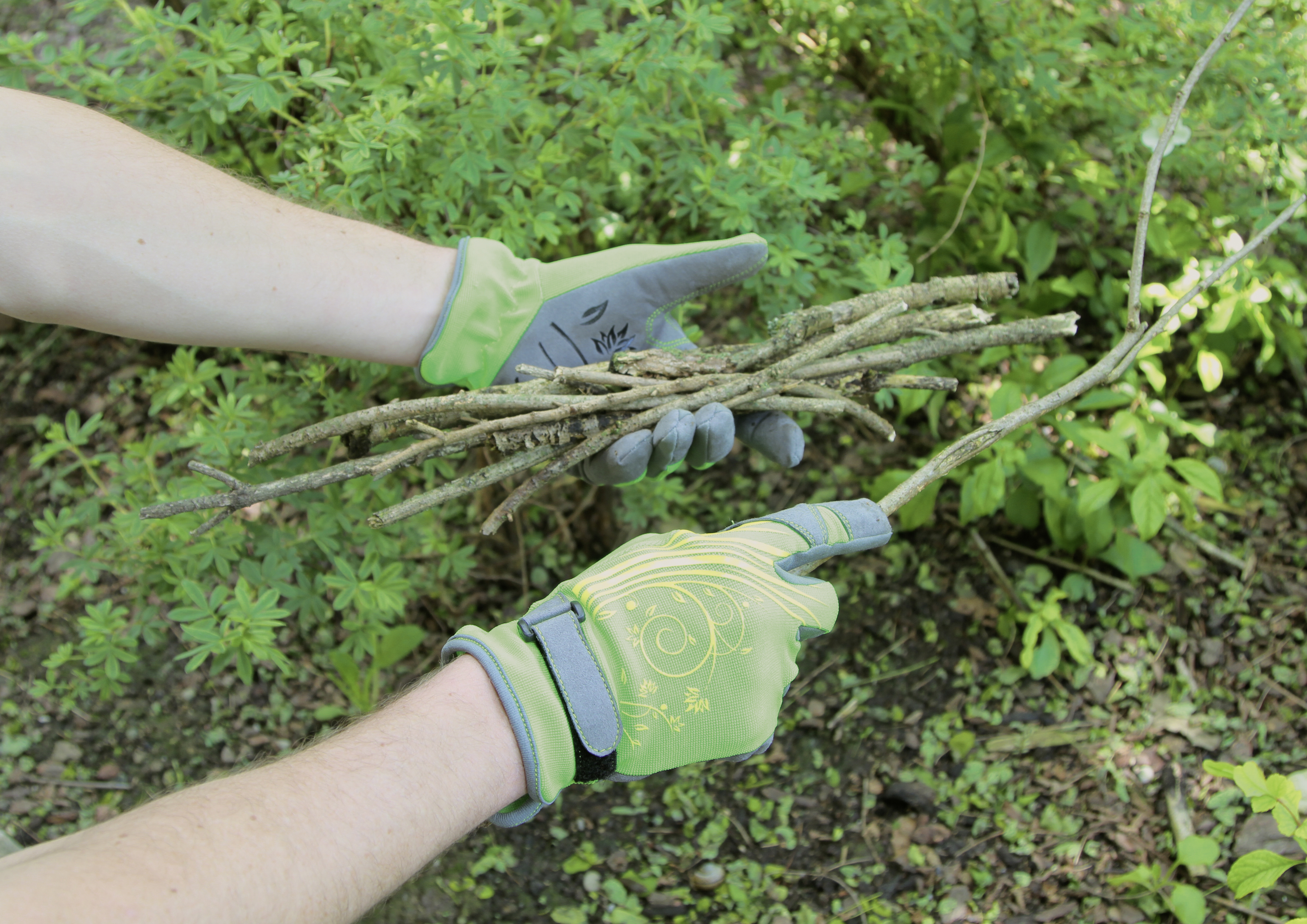 Keron Gartenhandschuh Secret Garden Gr. 7/S, Blumenmuster