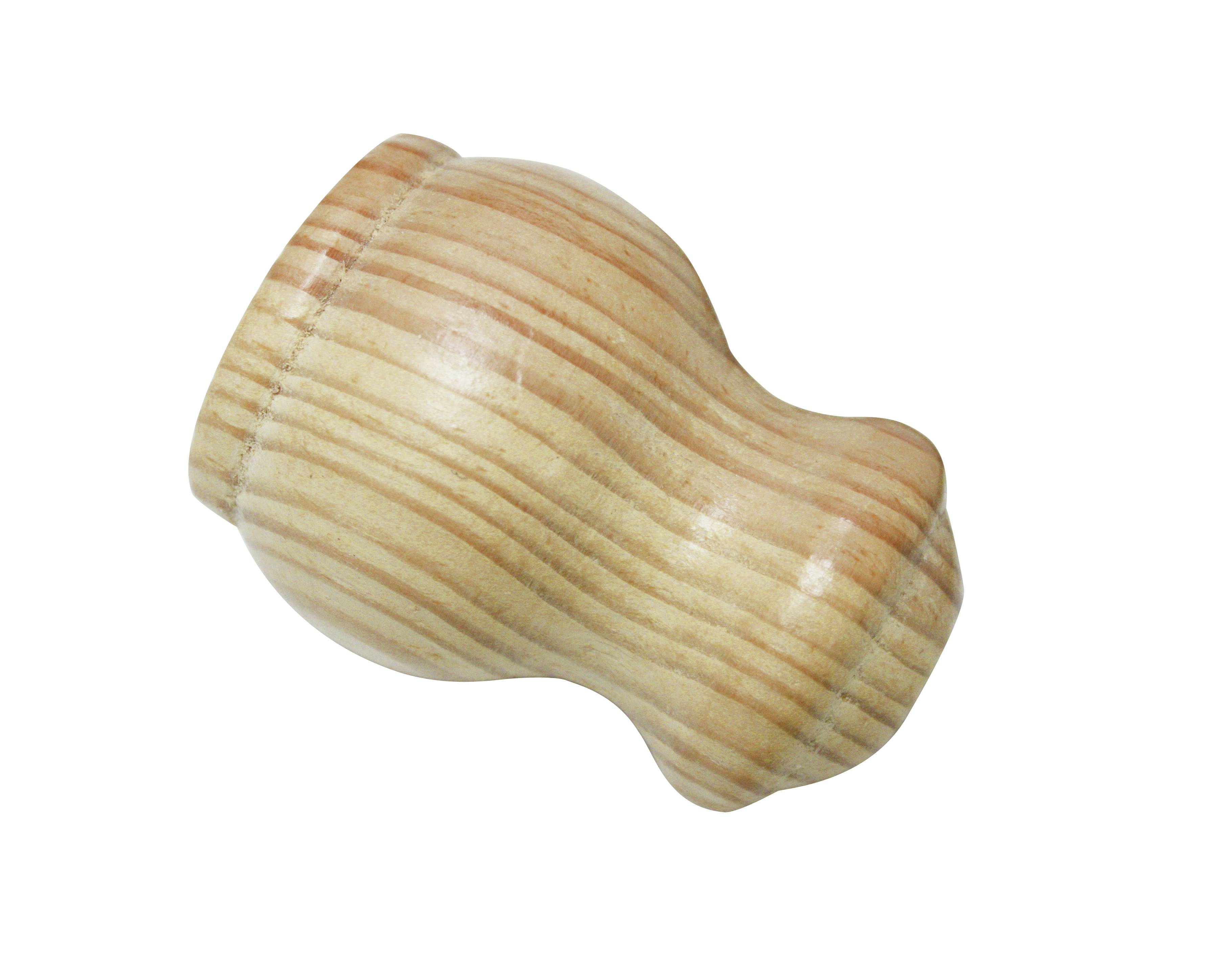 021226-Holz-Endknopf-Lugano-Trend-kiefer GARDINIA HOLZ-ENDKNOPF LUGANO TREND 28MM KIEFER