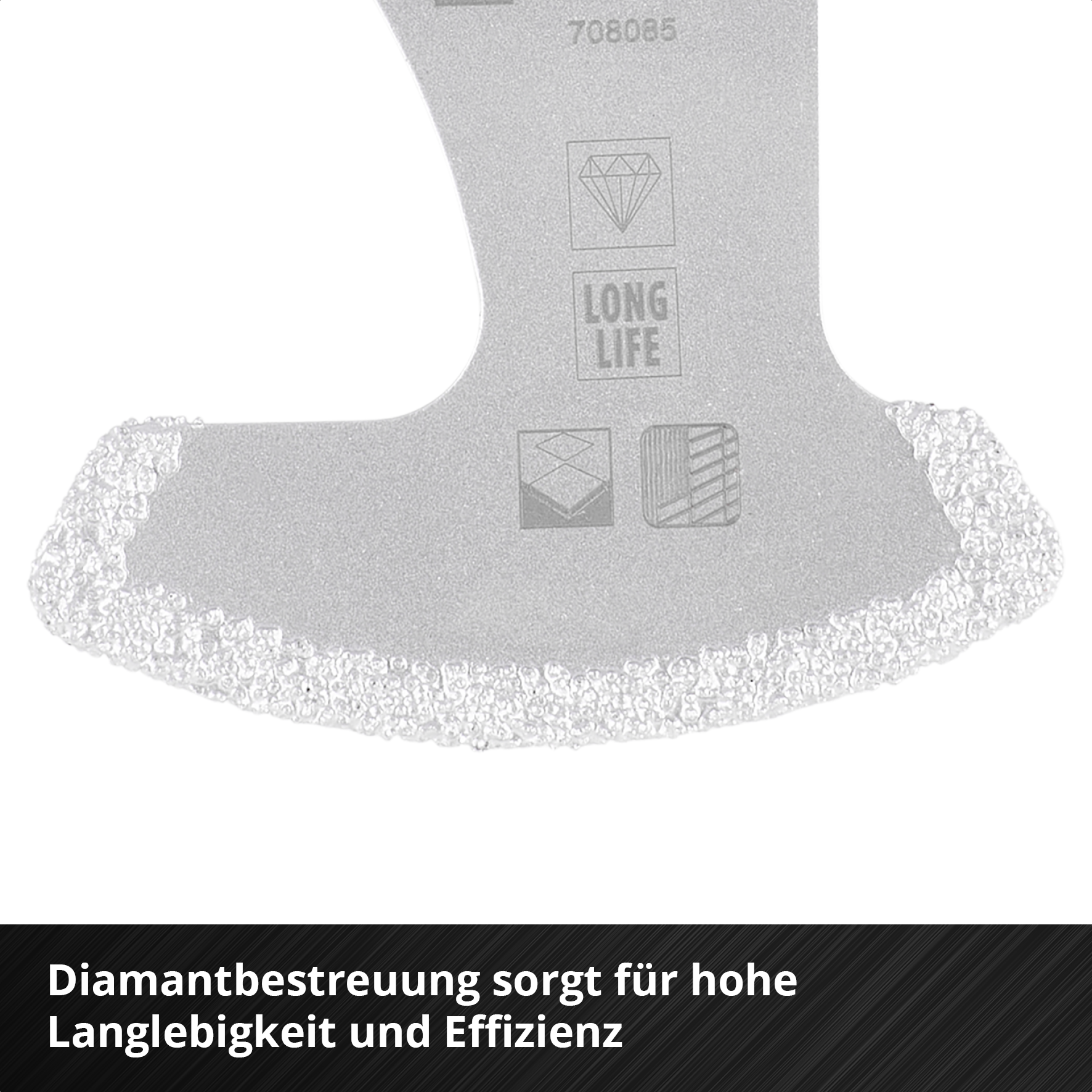 Einhell Diamant-Segmentmesser mit Universalaufnahme, 57 mm