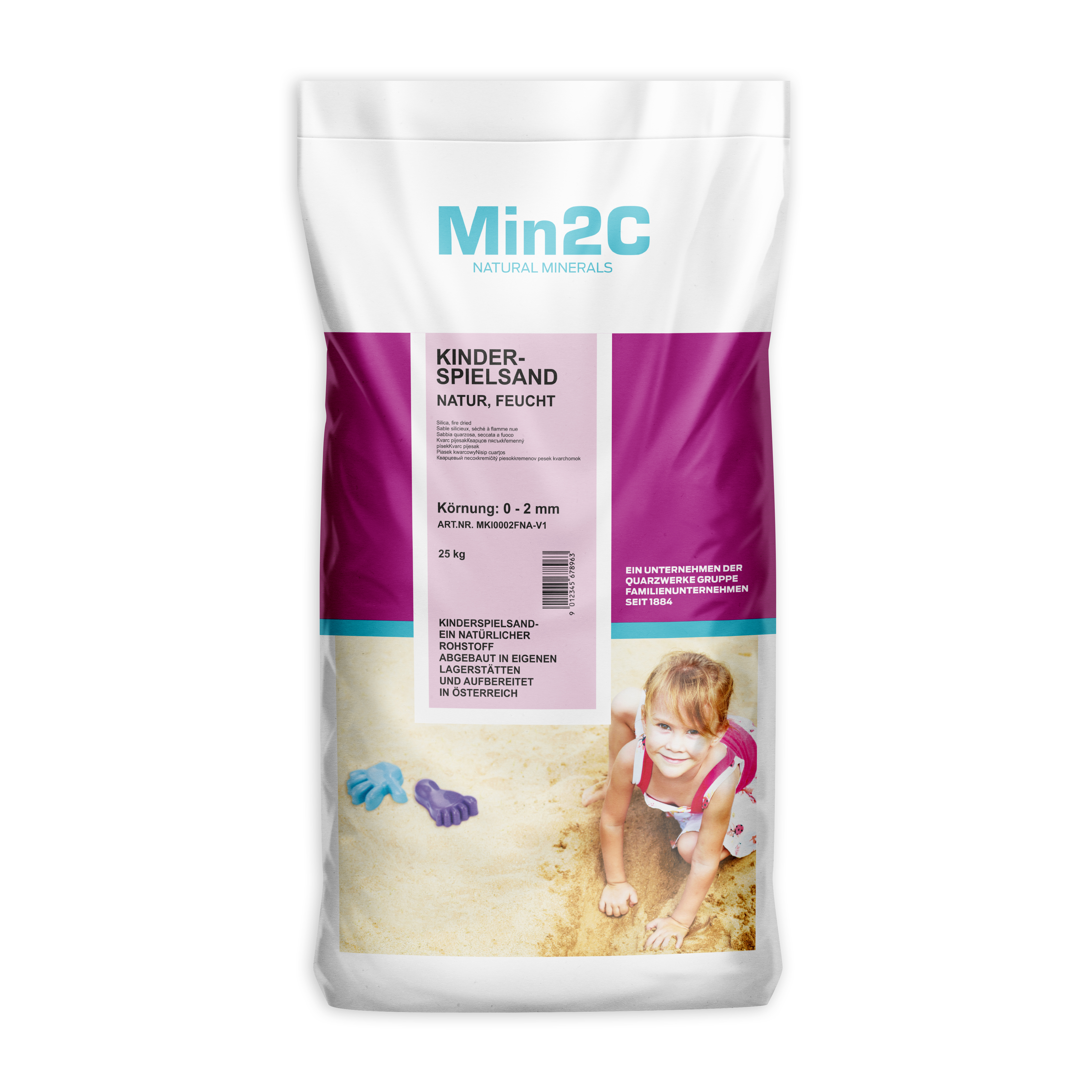 622296-MKI0002FNA-V1 Min2C Kinderspielsand, natur, 0 - 2 mm