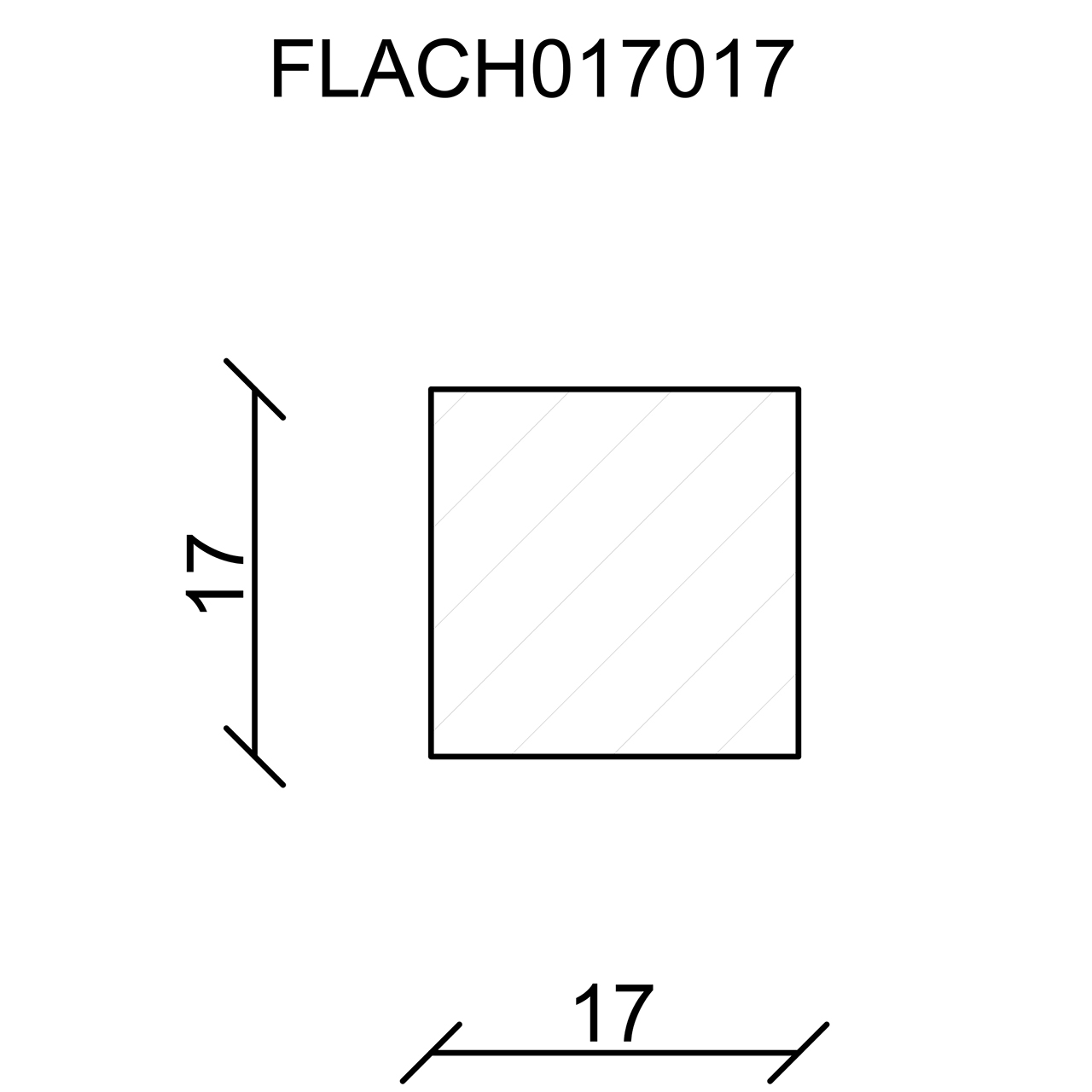 544182-Querschnitt Neuhofer Flachleiste, Fichte/Kiefer astrein roh