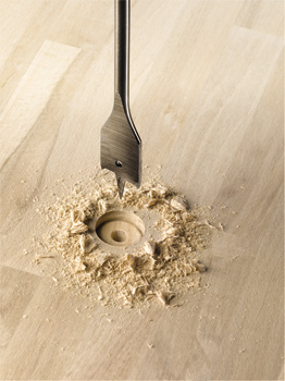 512490-600 Kwb Flachfräsbohrersatz, 6-teillg