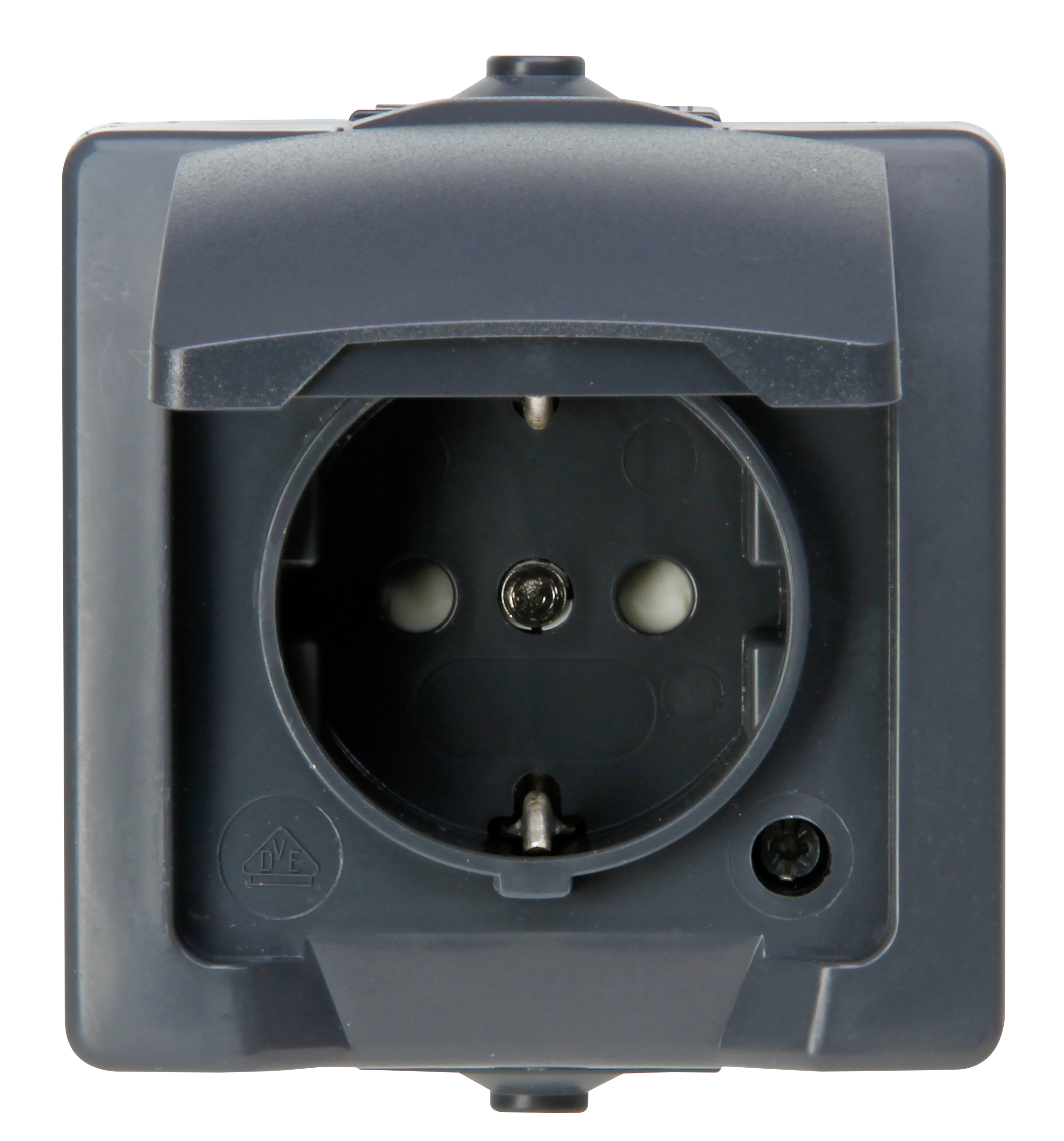 107815006 Kopp Aufputzsteckdose 1-fach"Nautic"