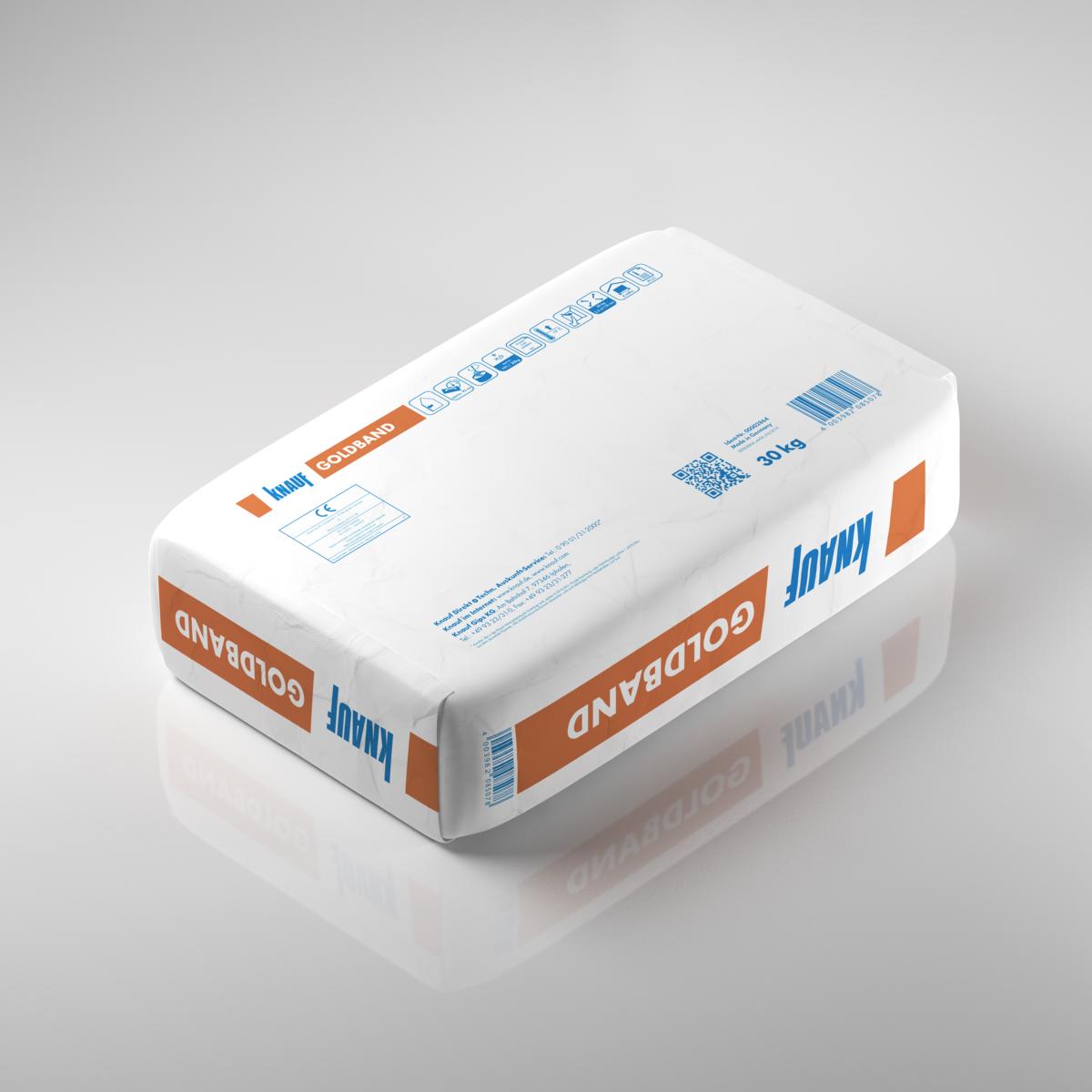 4003982085078_Goldband-Fertigputzgips_Produkt_2 Knauf Goldband-Fertigputzgips, 30 kg