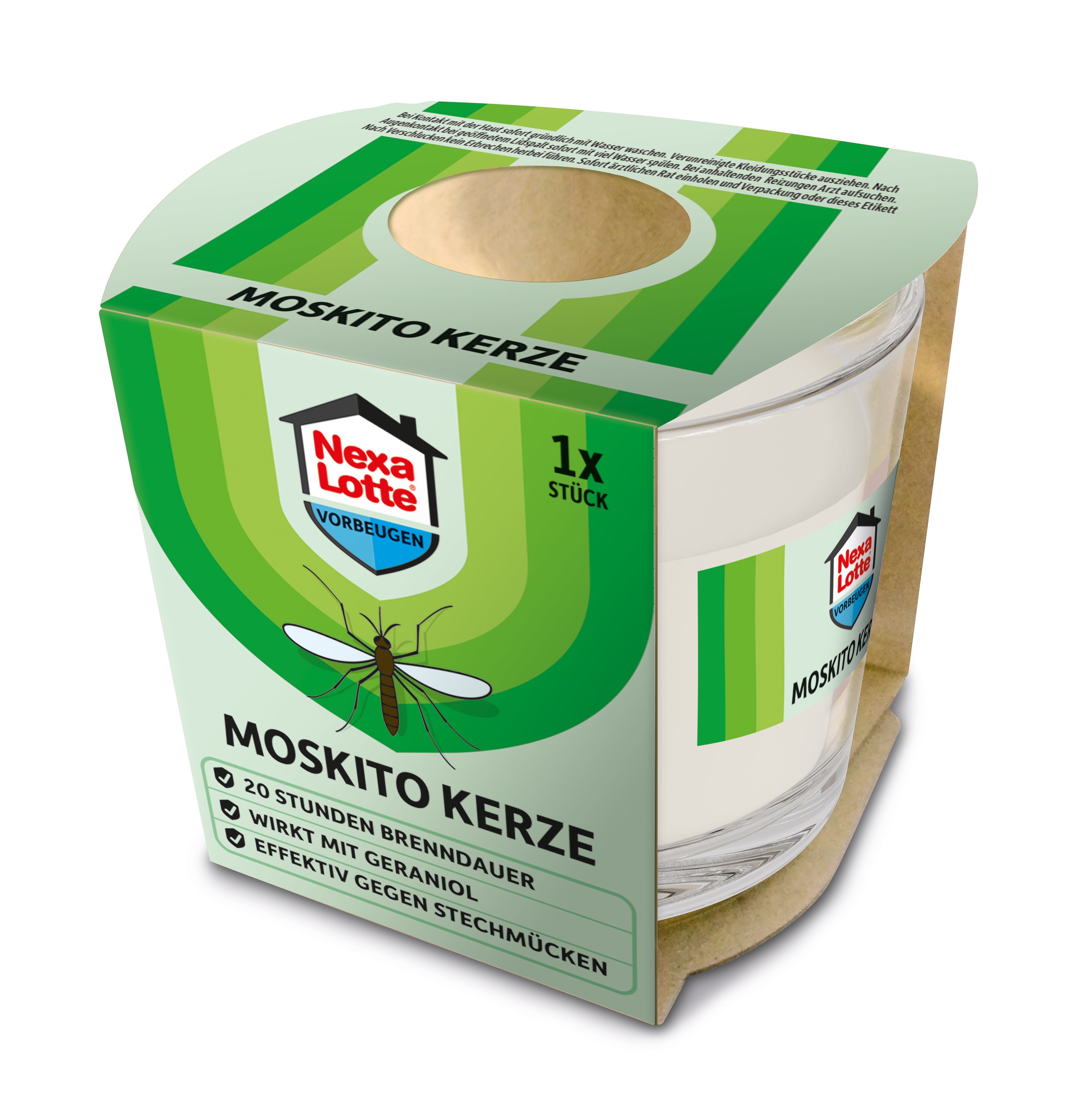 Nexa Lotte Moskito Kerze, 1 Stück Nexa Lotte Moskito Kerze, 1 Stück