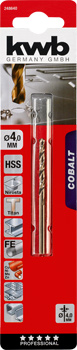 248640-300 Kwb Kobalt Spiralbohrer, 4 mm