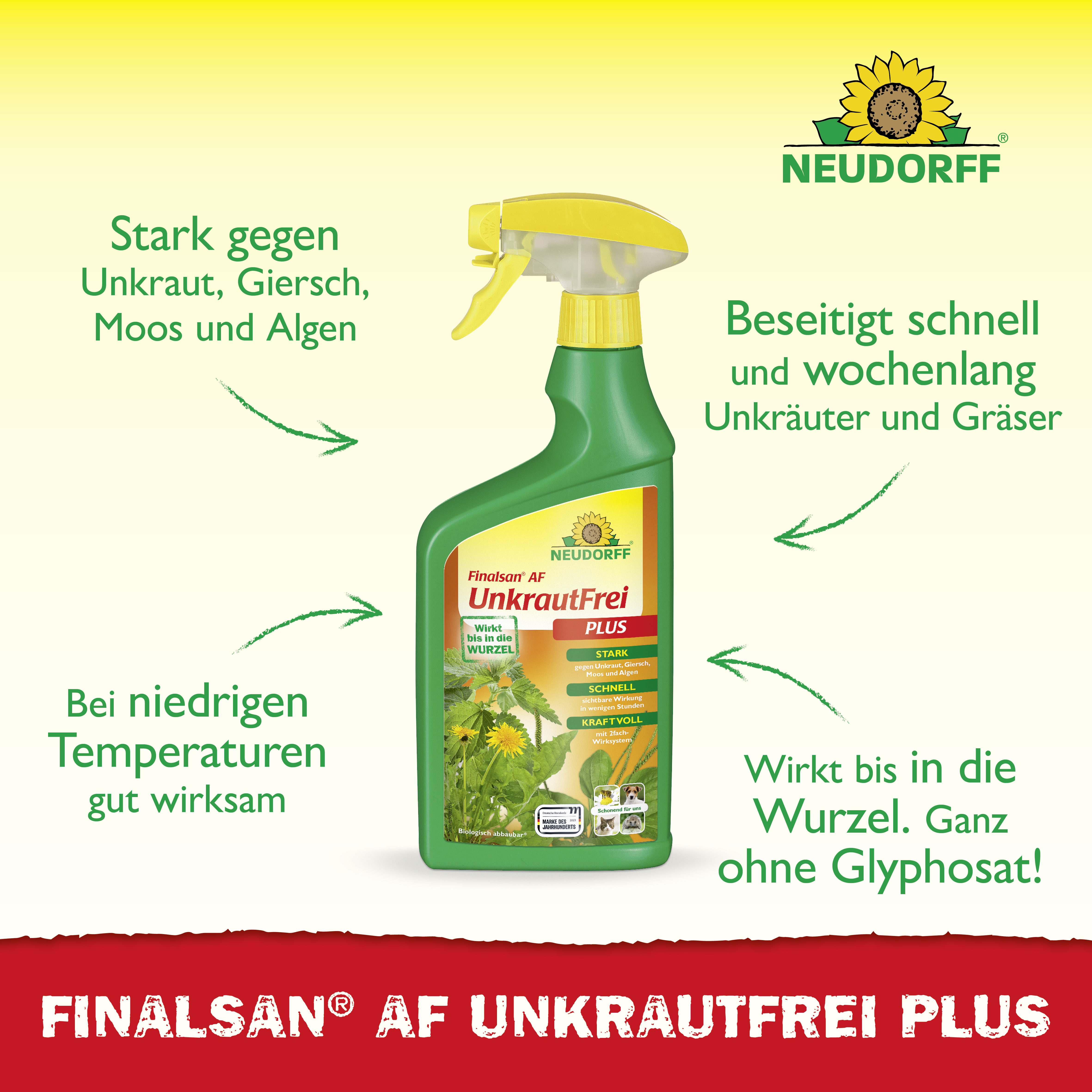 Neudorff Finalsan AF UnkrautFrei Plus, 750 ml