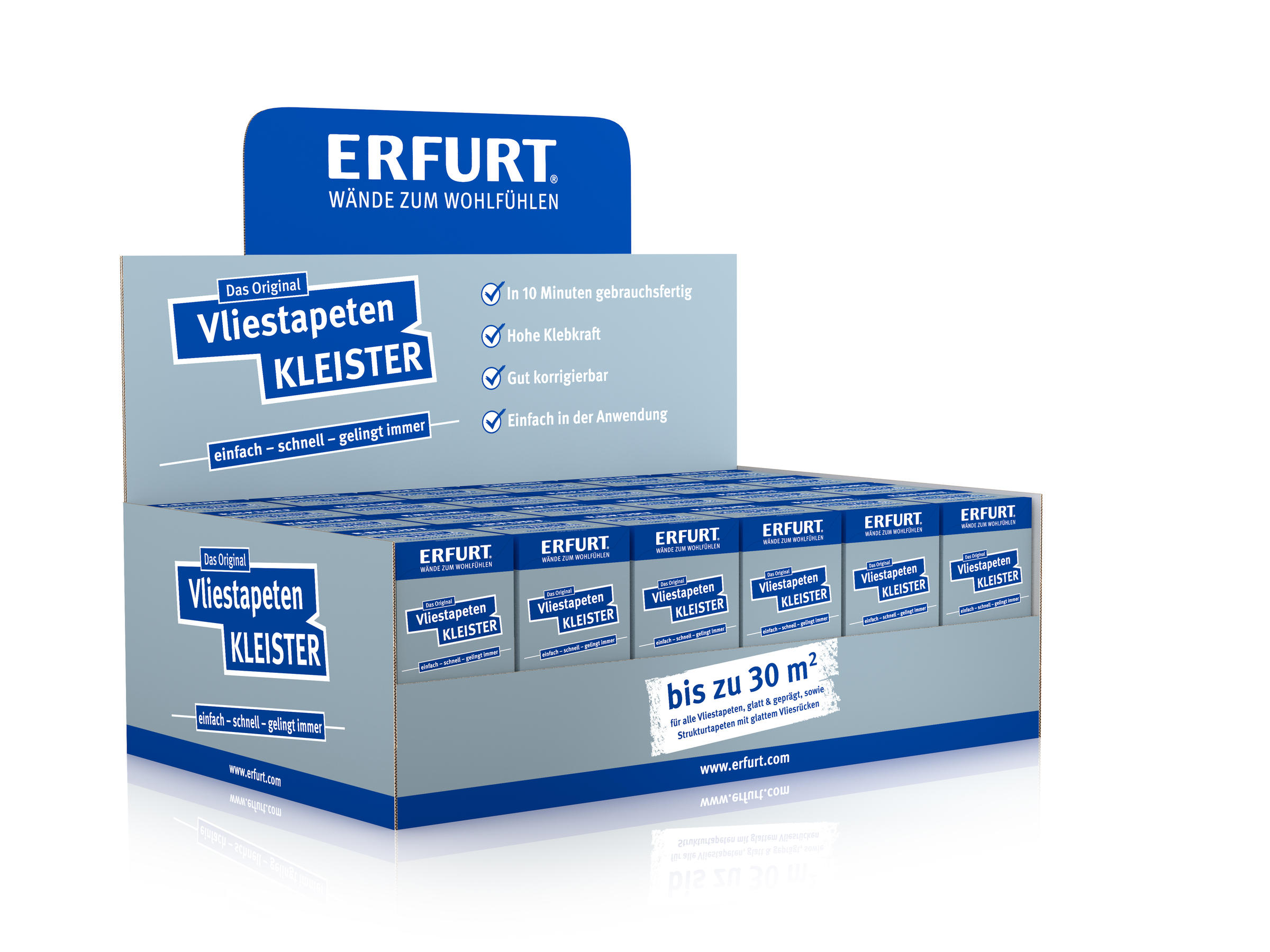 Erfurt Vliestapeten Kleister, 200 g