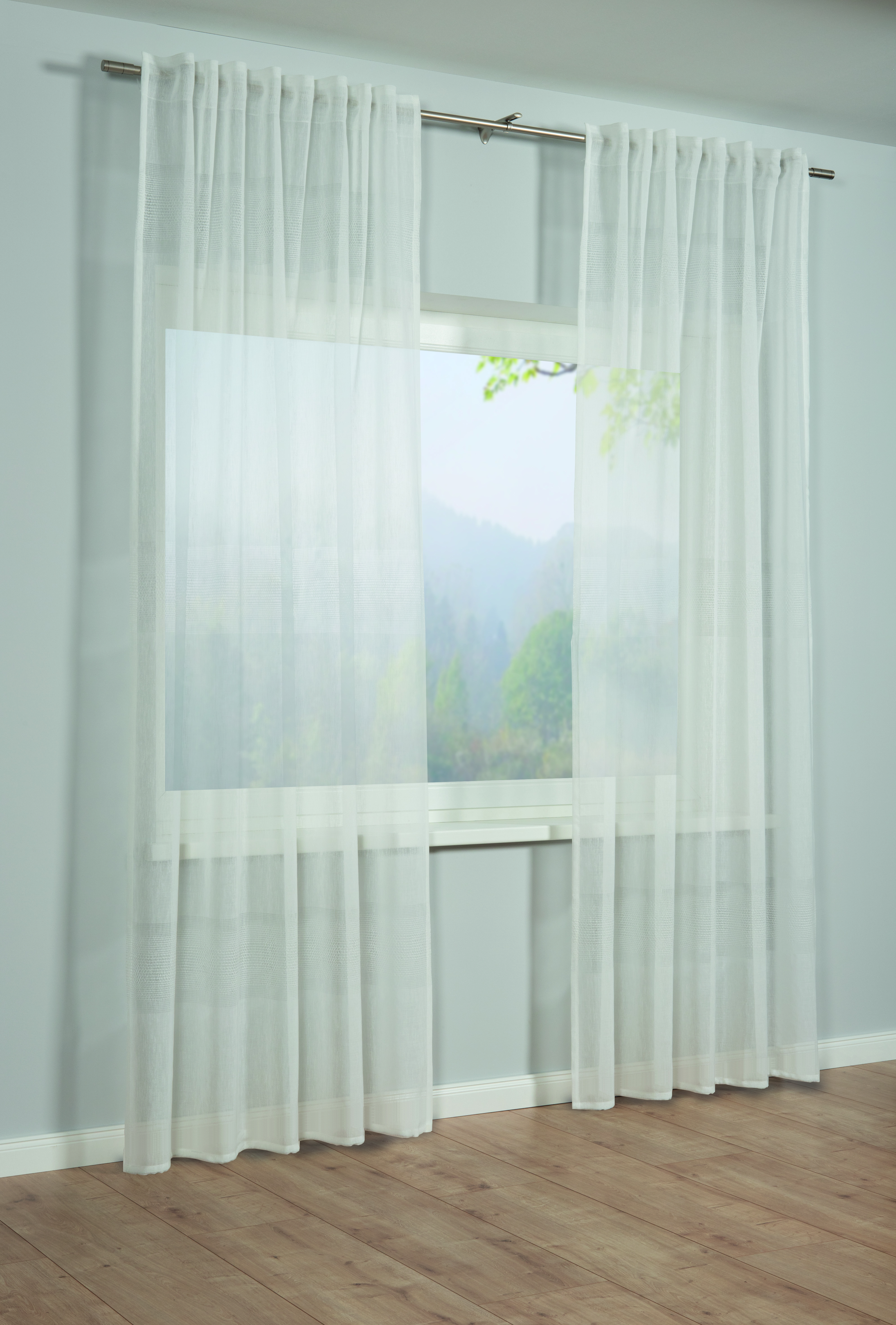 Sehlbach Schal mit Gardinenband natur, 140 x 245 cm Sehlbach Schal mit Gardinenband natur, 140 x 245 cm