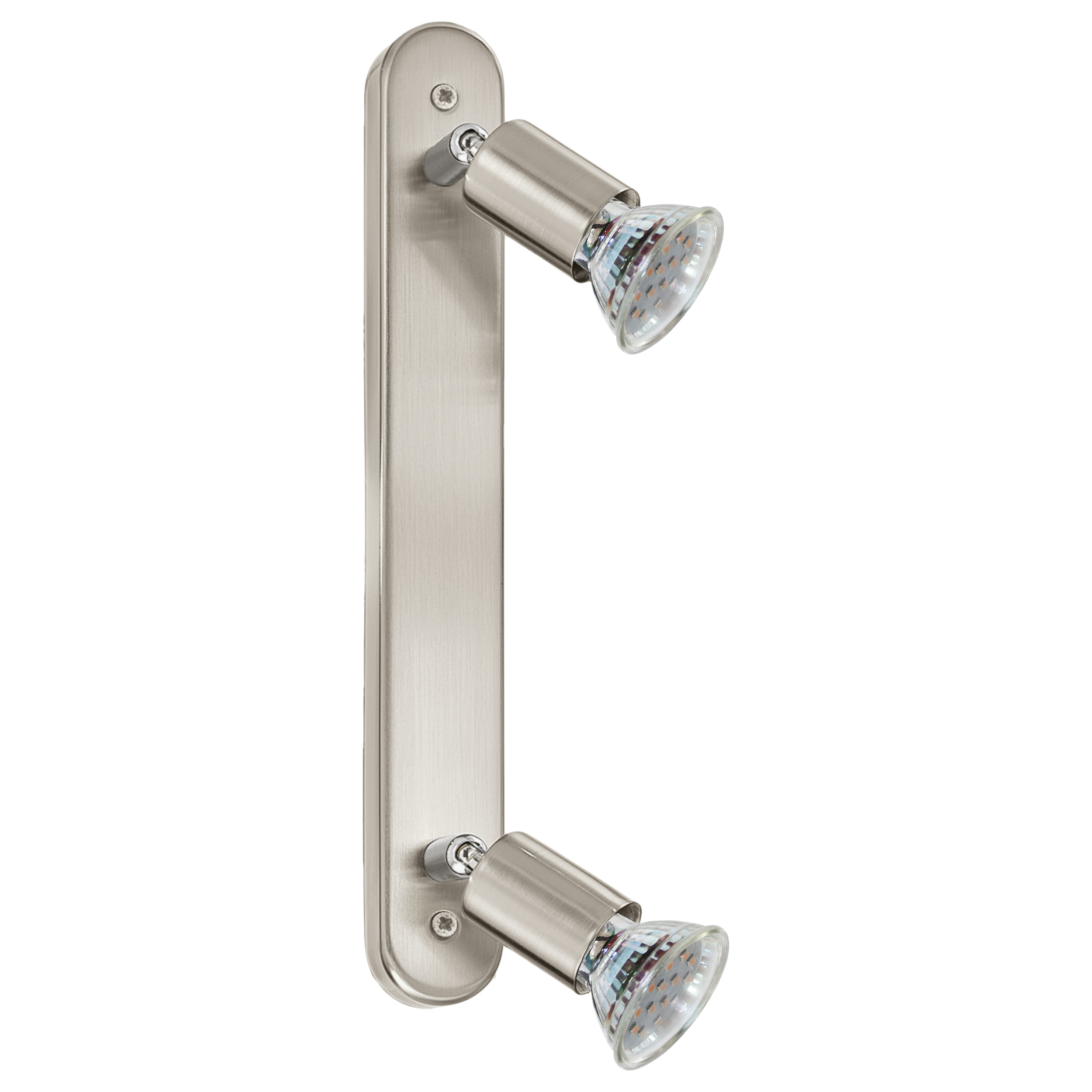 EGLO SPOT 2X3W MINI NICKEL-MATT