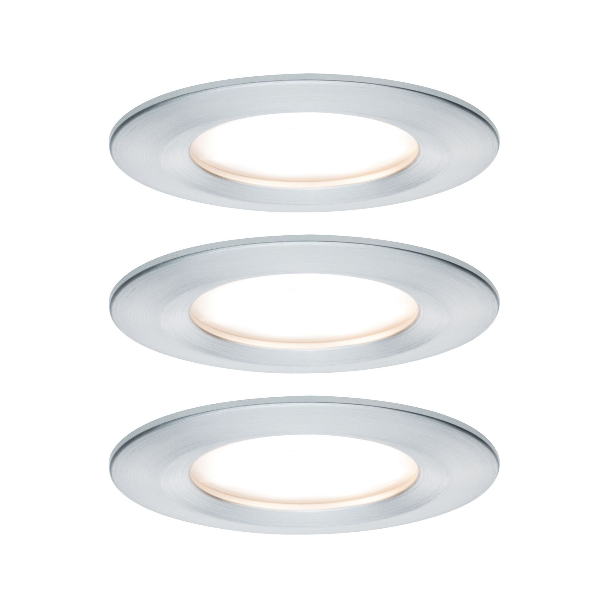 529463_93462fr01 PAULMANN EINBAULEUCHTE 3X6,5W 2700K RUND ALU