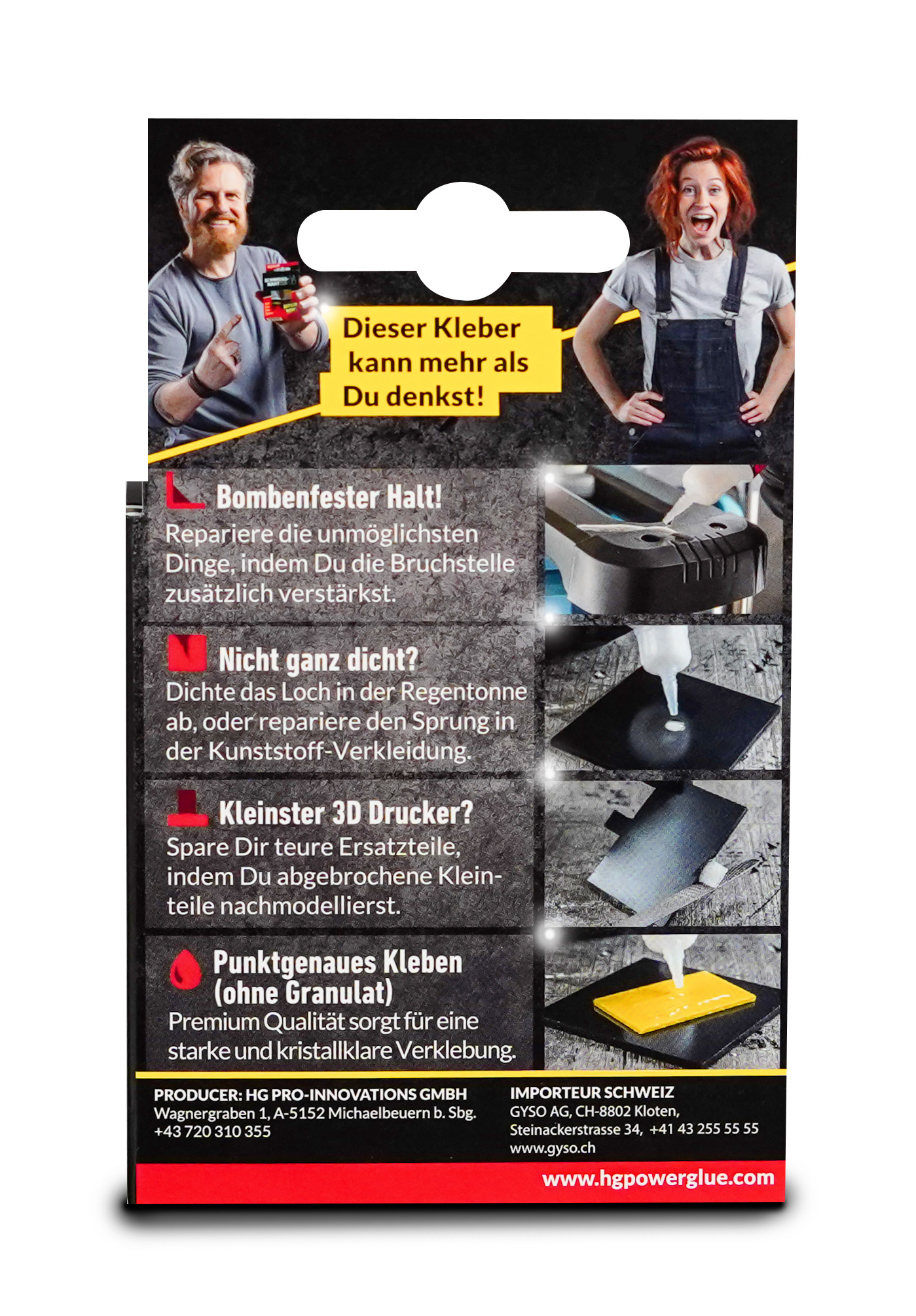 HG Power Glue Starterkit, 2/4 g