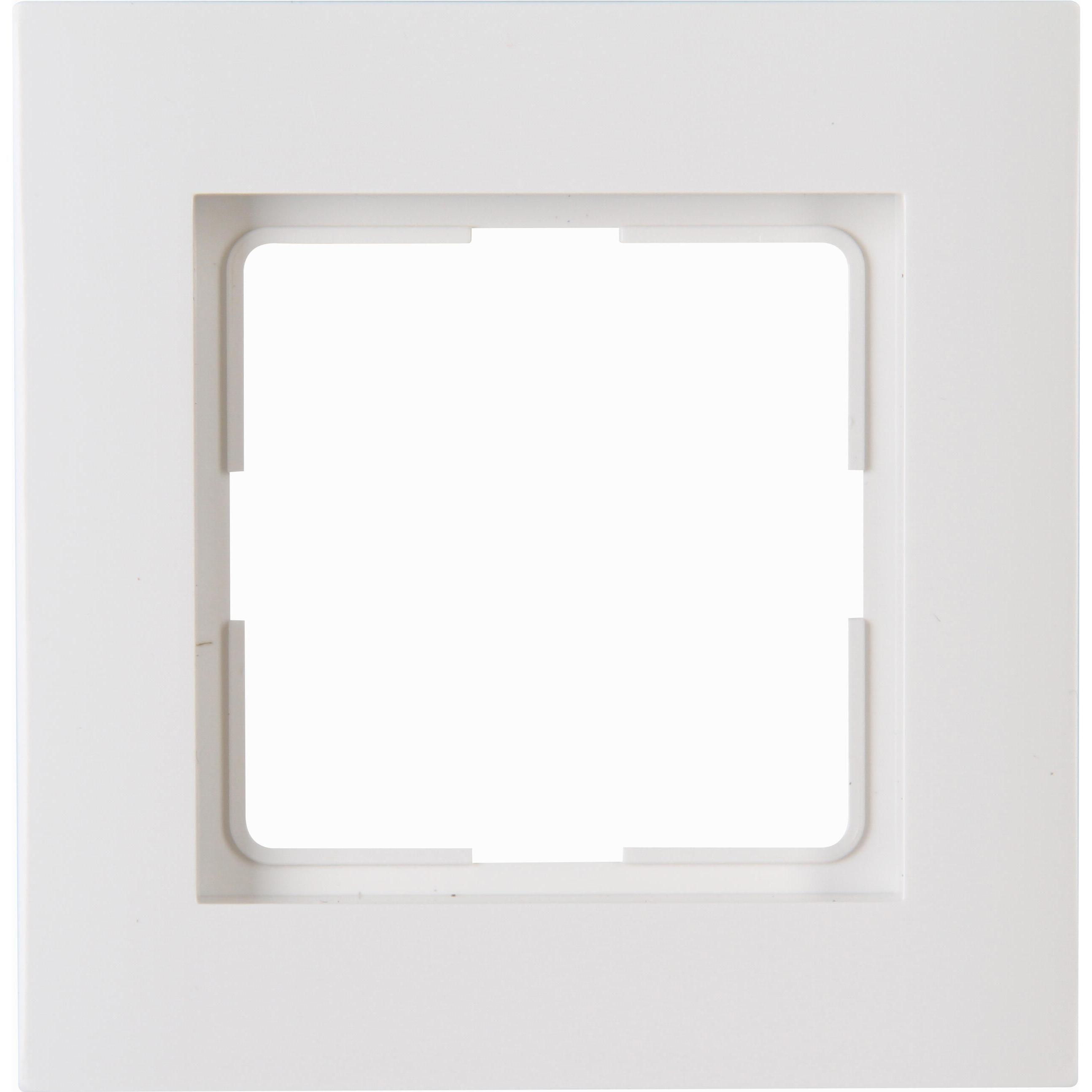 Kopp ATHENIS Abdeckrahmen 1-fach, reinweiß Kopp ATHENIS Abdeckrahmen 1-fach, reinweiß