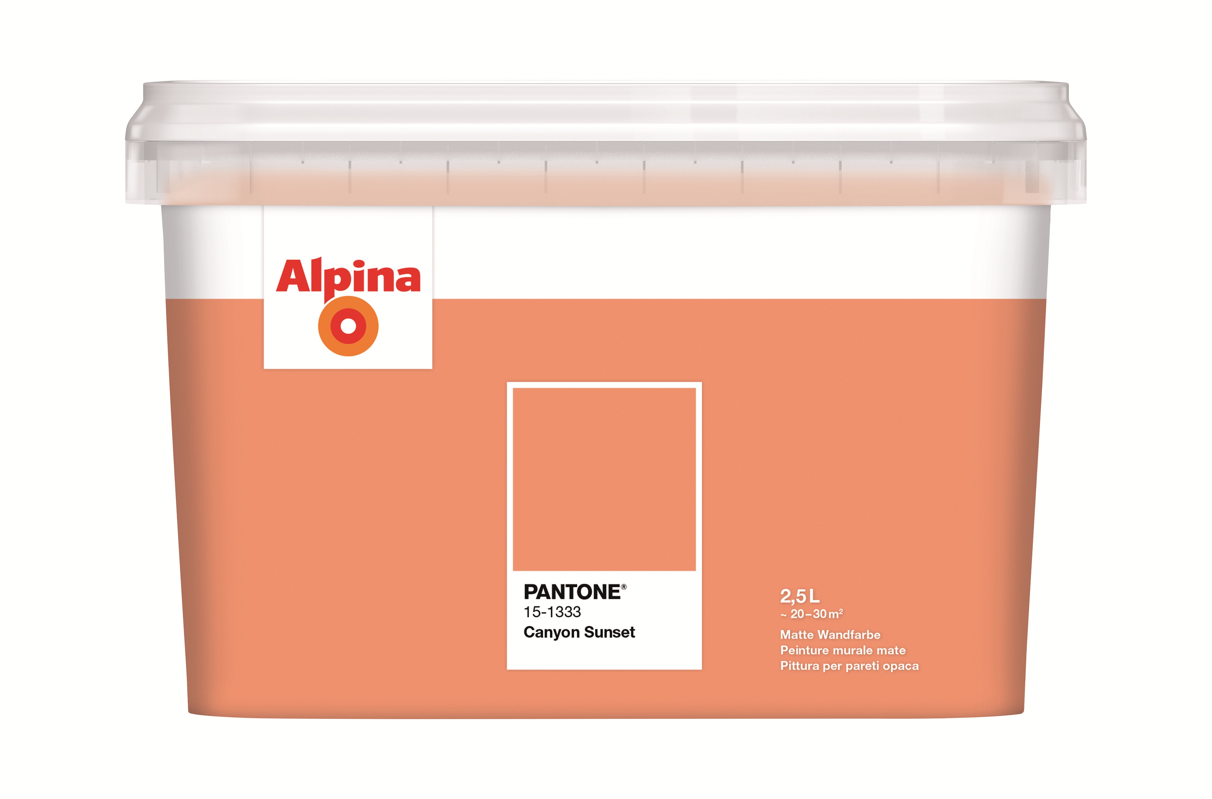 Alpina PANTONE® Canyon Sunset, 2,5 Liter