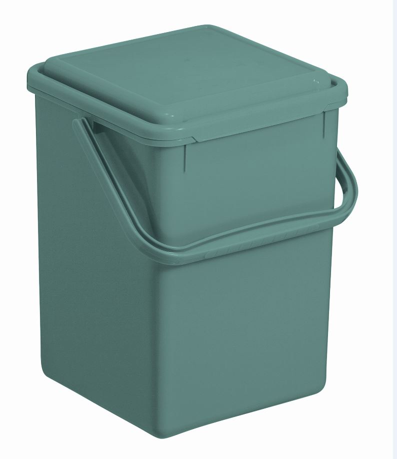 896322xM06jPfMQwVpZ Rotho Komposteimer Bio, 9 L, mistletoe green