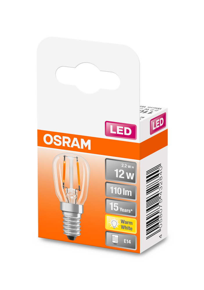 OSRAM LEUCHTMITTEL LED SPECIAL T26 10 2.2 W/2700K E14