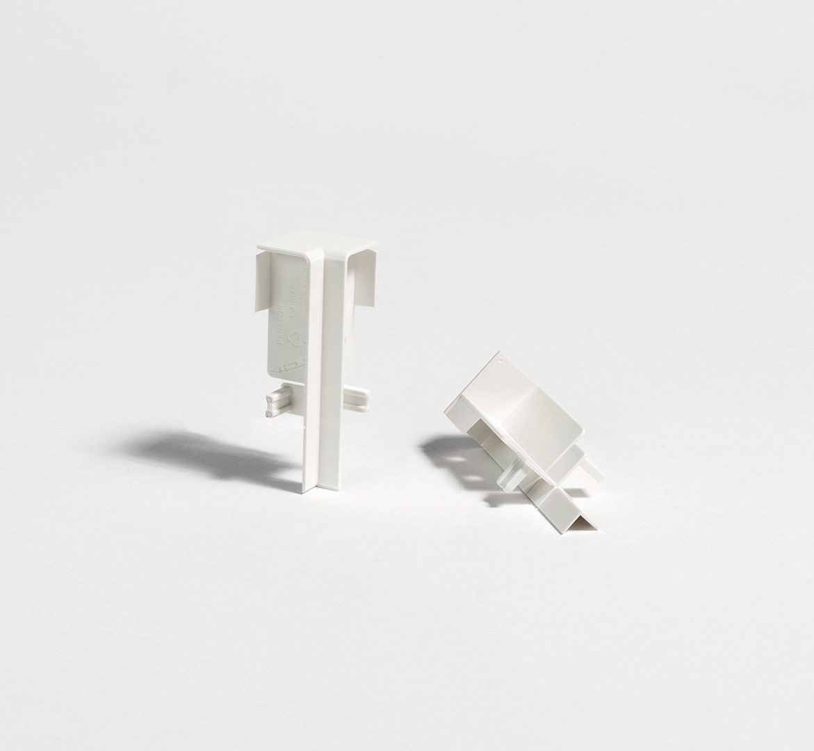 Parador Kappe variabel Innenecke Typ 2 Sockelleiste 3/5/6/18, Weiß