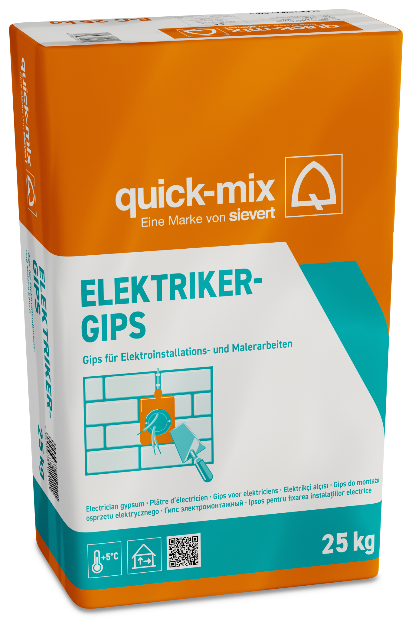 quick-mix Elektriker-Gips, 25 kg