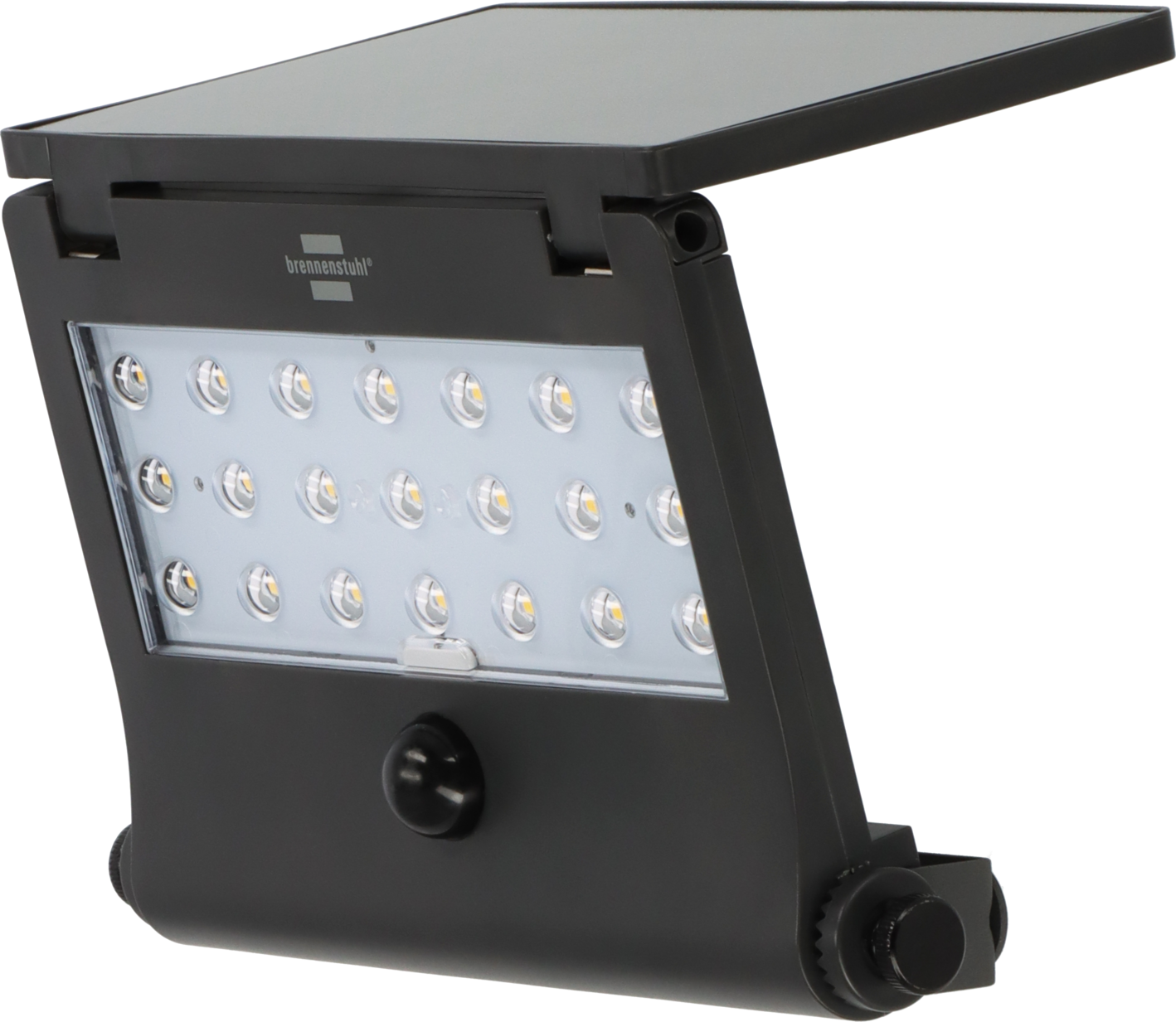 Brennenstuhl Solar LED Strahler SOL 1000 Pad (1000lm ,4000K, IP65, Akku, PIR)