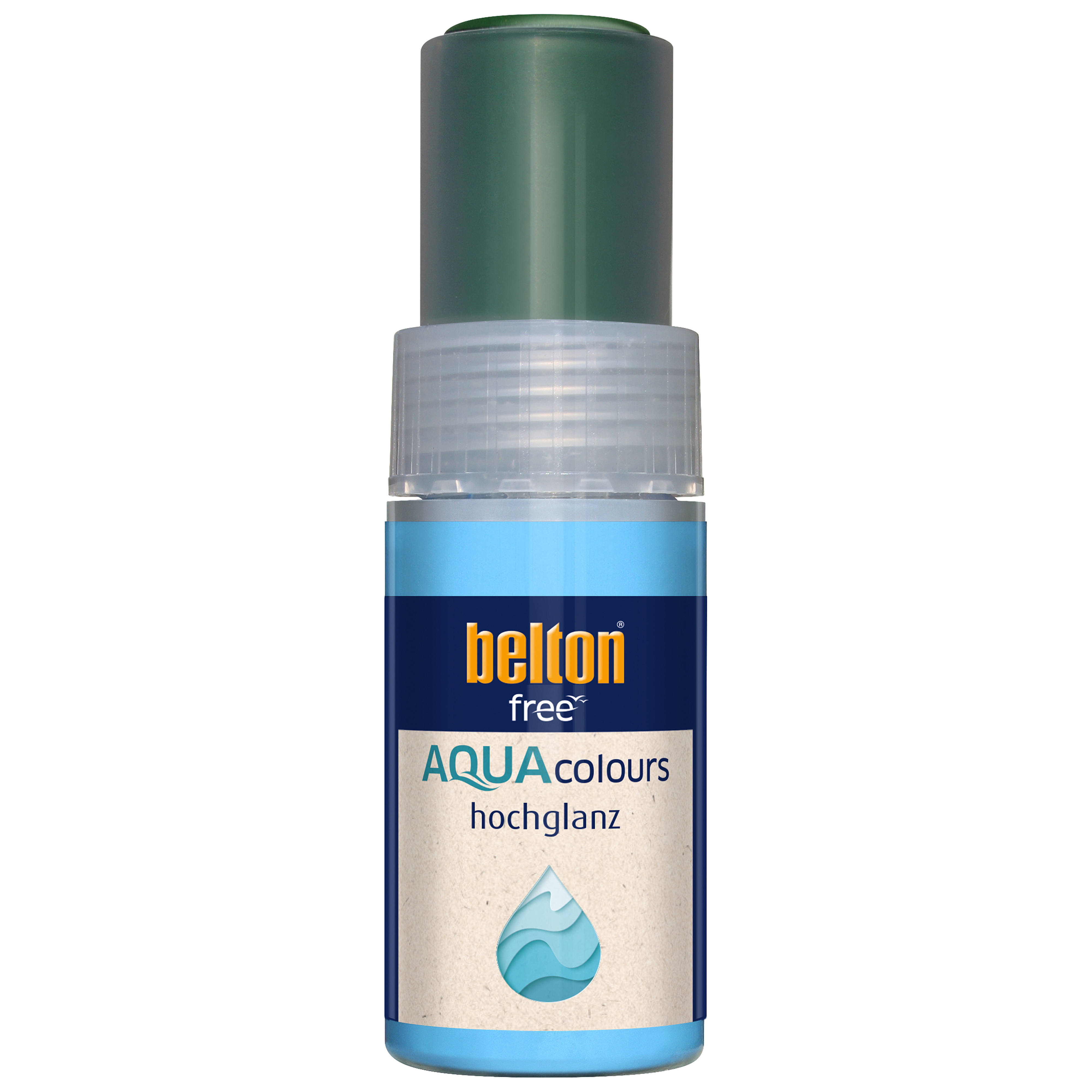 belton Acryl-Wasserlack laubgrün hochglanz, 9ml