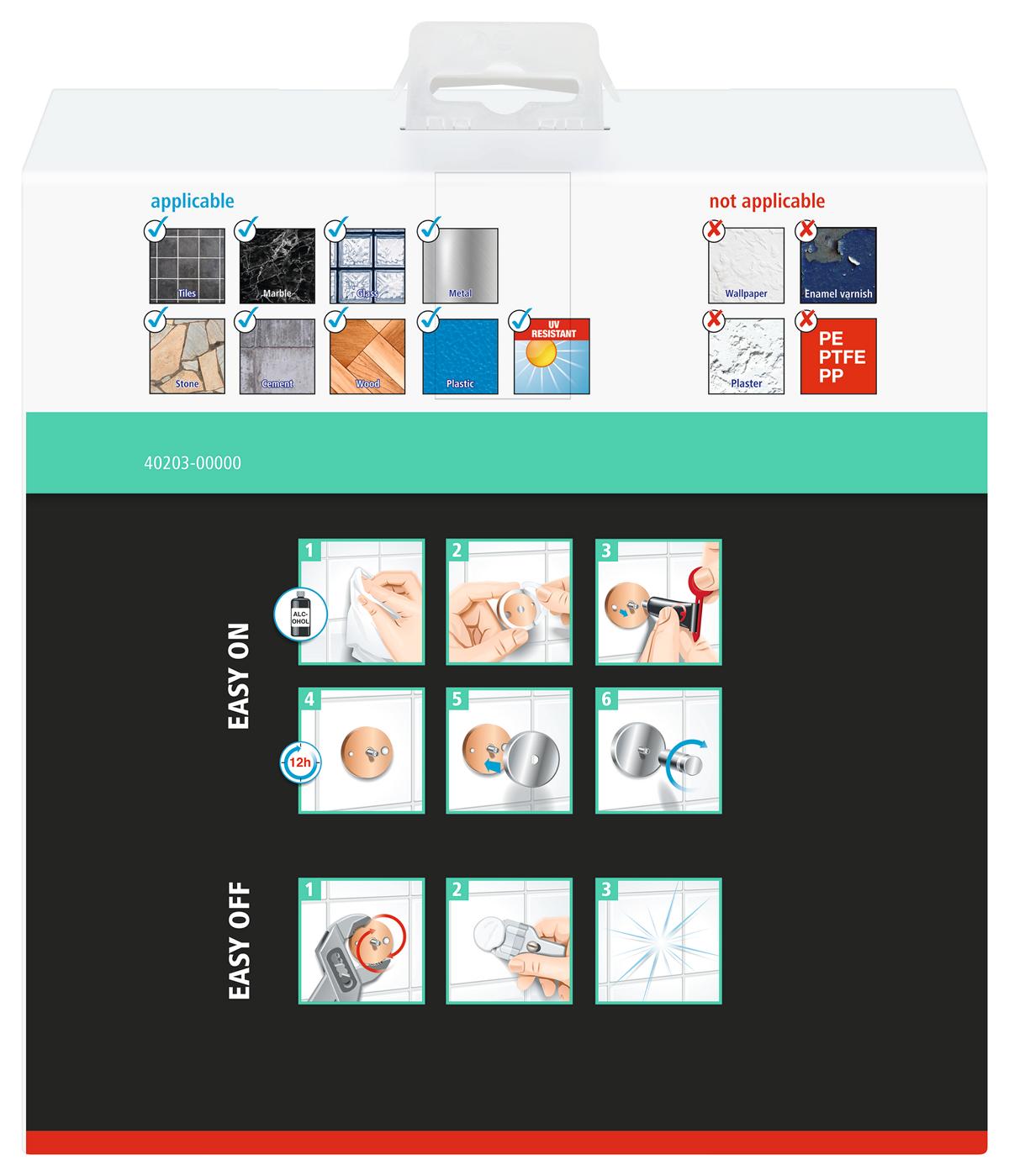 tesa_ALUXX_402030000000_LI490_back_pa tesa Aluxx Eckablagekorb, einstöckig