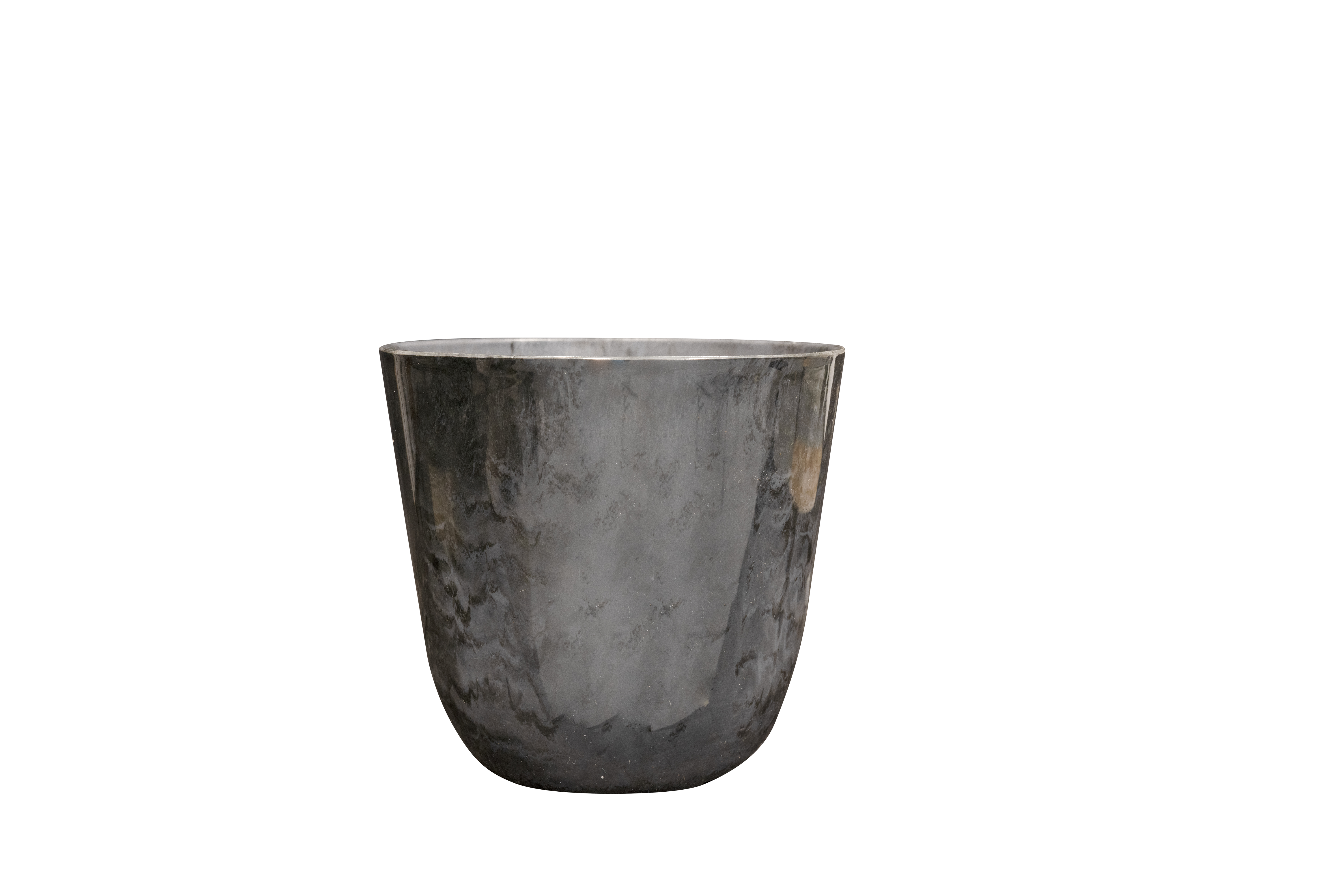 TS Topf Palermo marble grey, Ø23 H22