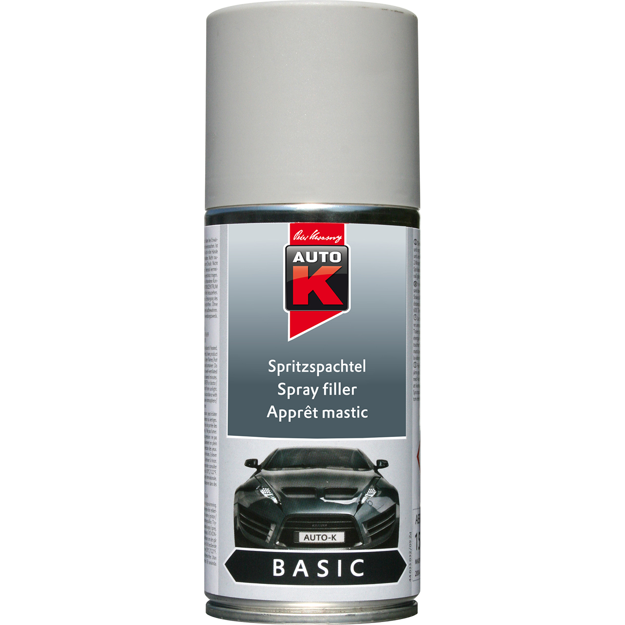 Auto-K Basic Spritzspachtel grau 150ml