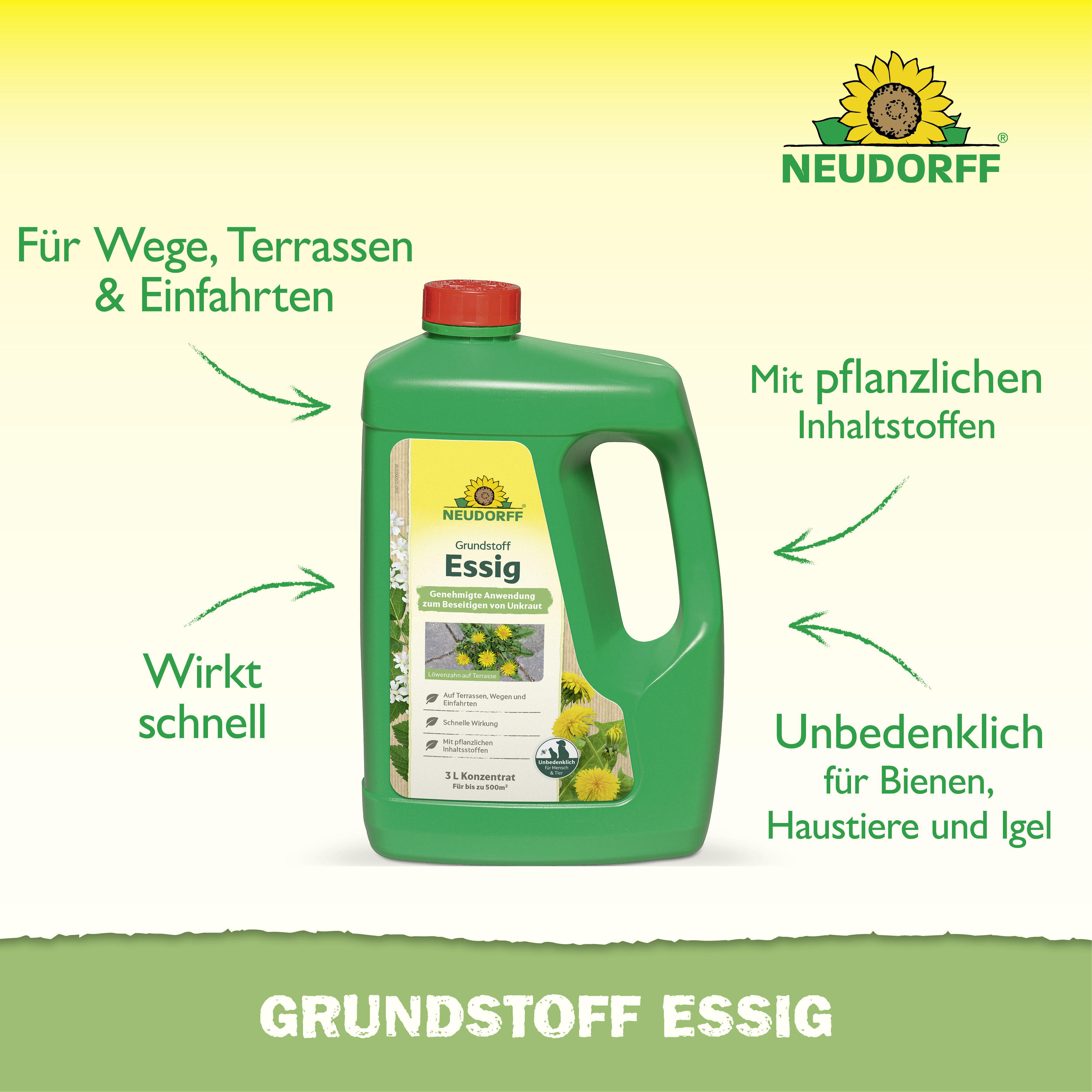 Neudorff BioKraft Grundstoff Essig