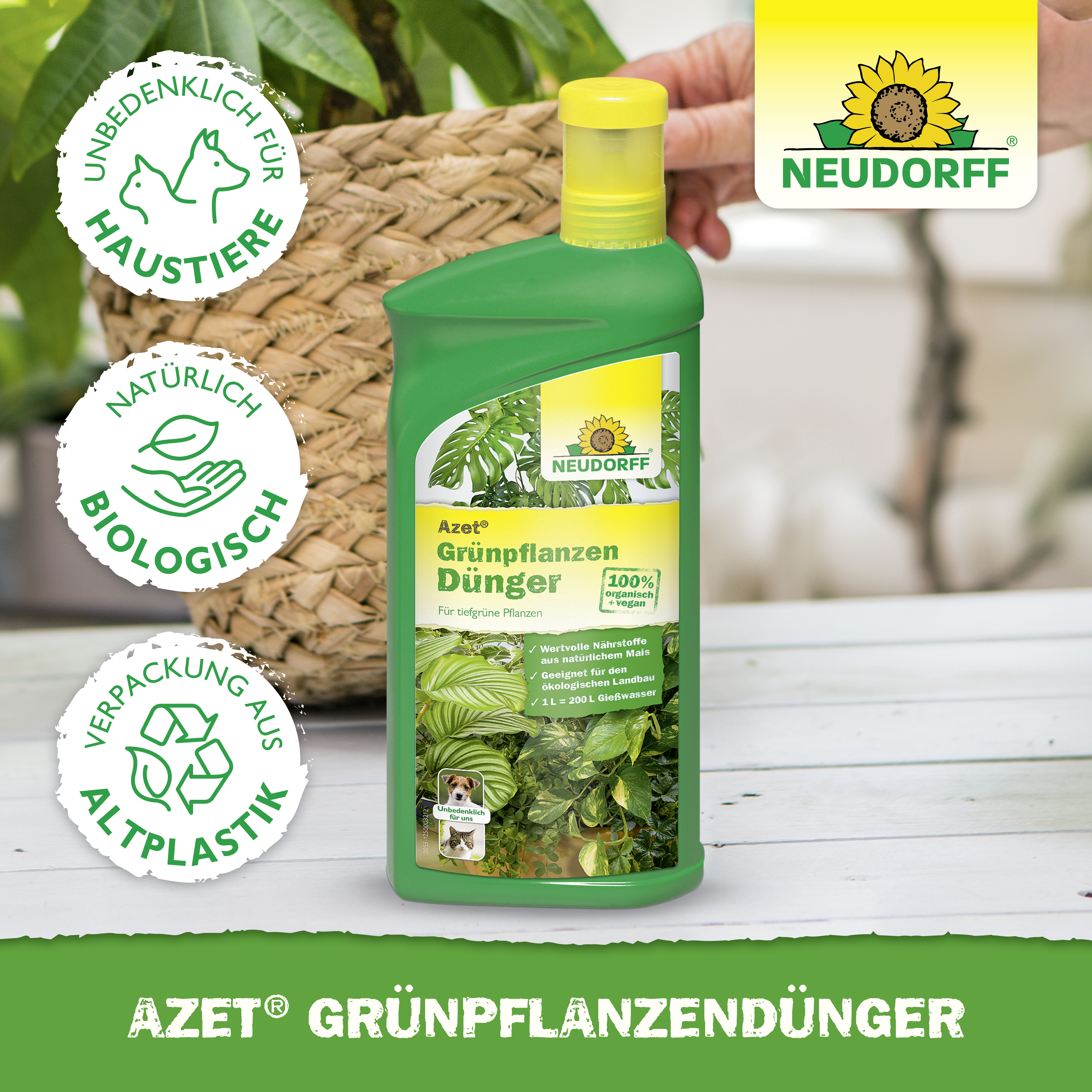 Neudorff Azet GrünpflanzenDünger flüssig