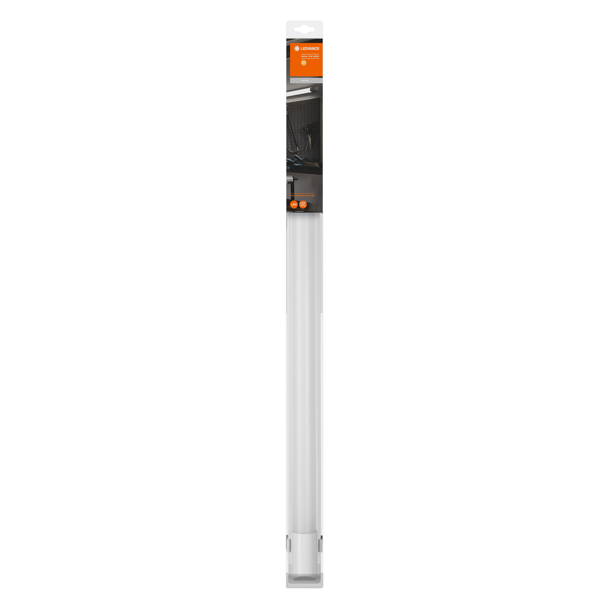 LEDVANCE Lichtleiste LED Power Batten, 600 mm, 12W, 3000K LEDVANCE Lichtleiste LED Power Batten, 600 mm, 12W, 3000K