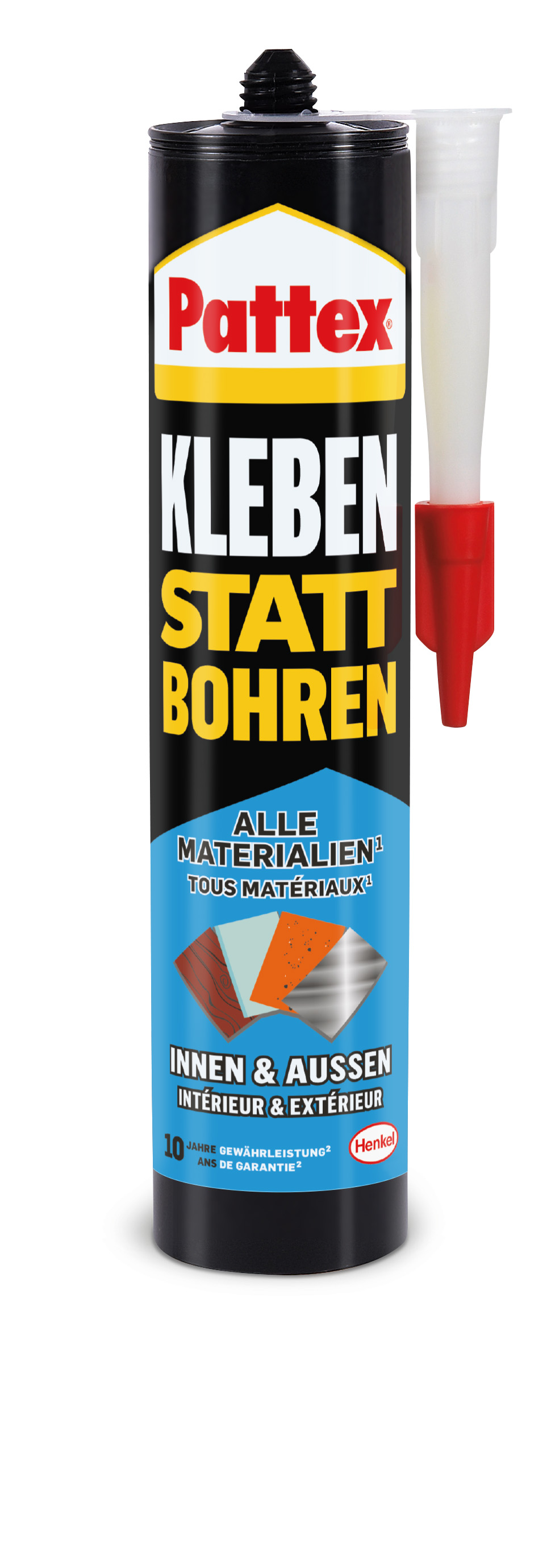 4057278006162 Pattex Kleben statt Bohren Alle Materialien Innen + Außen, 450g