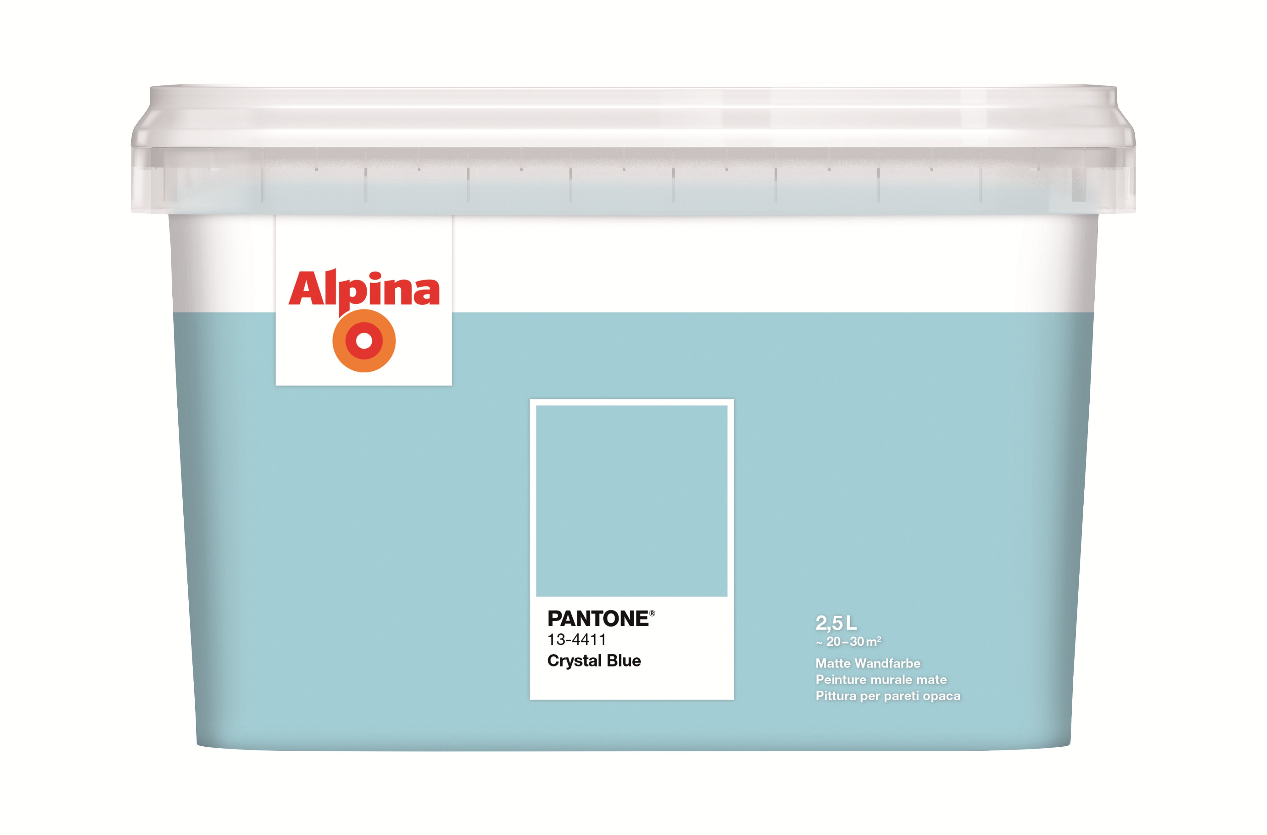 Alpina PANTONE® Crystal Blue, 2,5 Liter