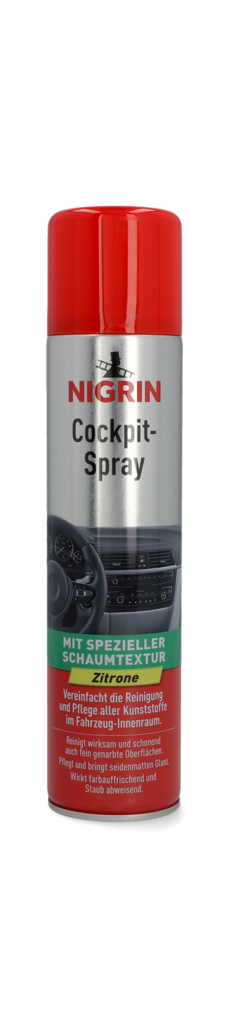Nigrin Cockpit-Spray Zitrone, 400 ml Nigrin Cockpit-Spray Zitrone, 400 ml