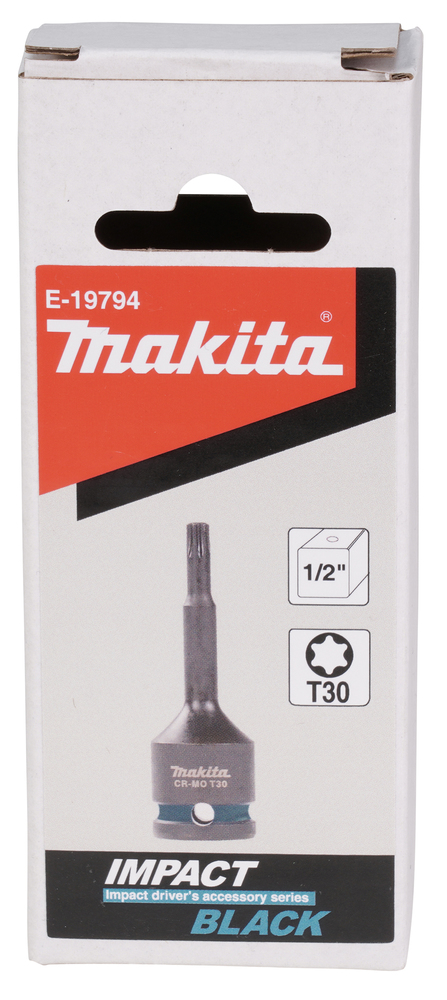 Makita Impact Black T-Schlagnuss 1/2" T30