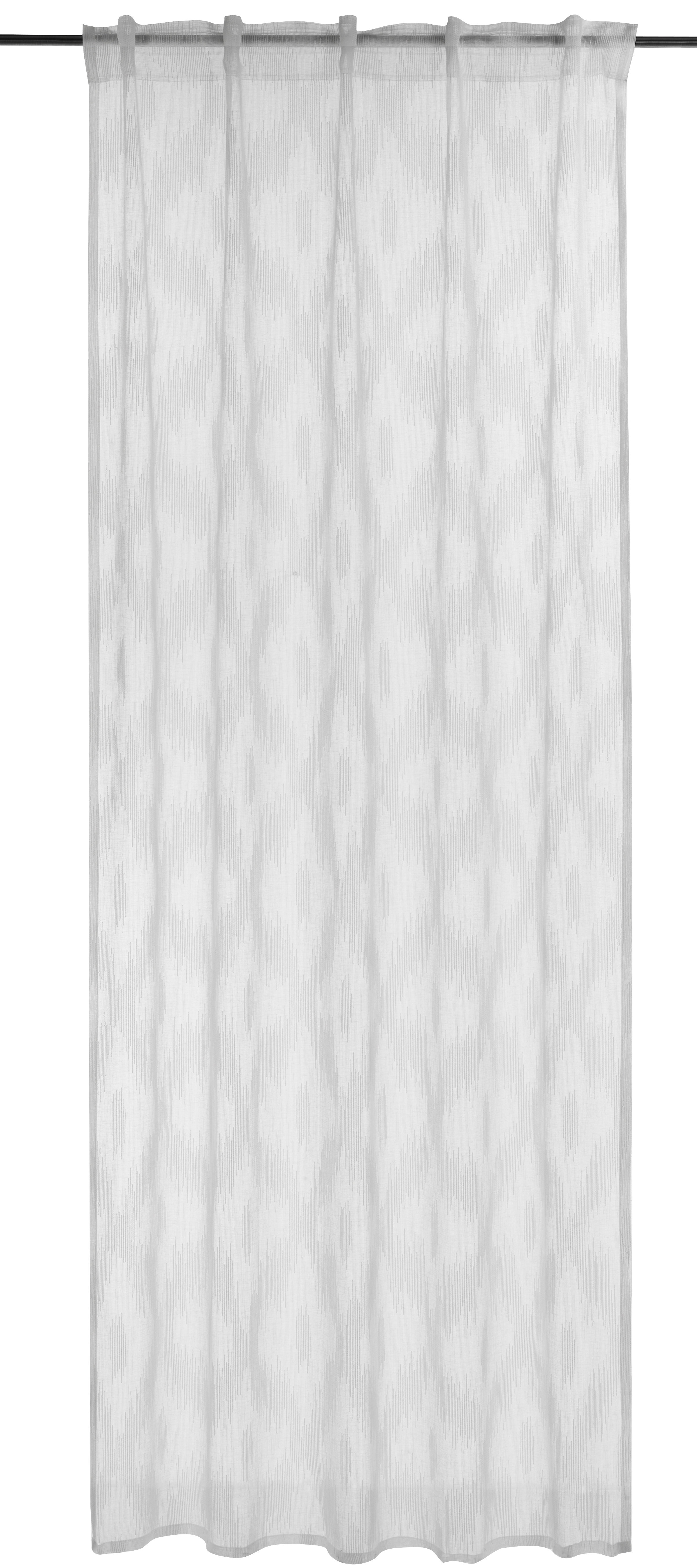 Elbersdrucke Rhombus Fertigvorhang mit Schlaufenband, 255 x 140 cm