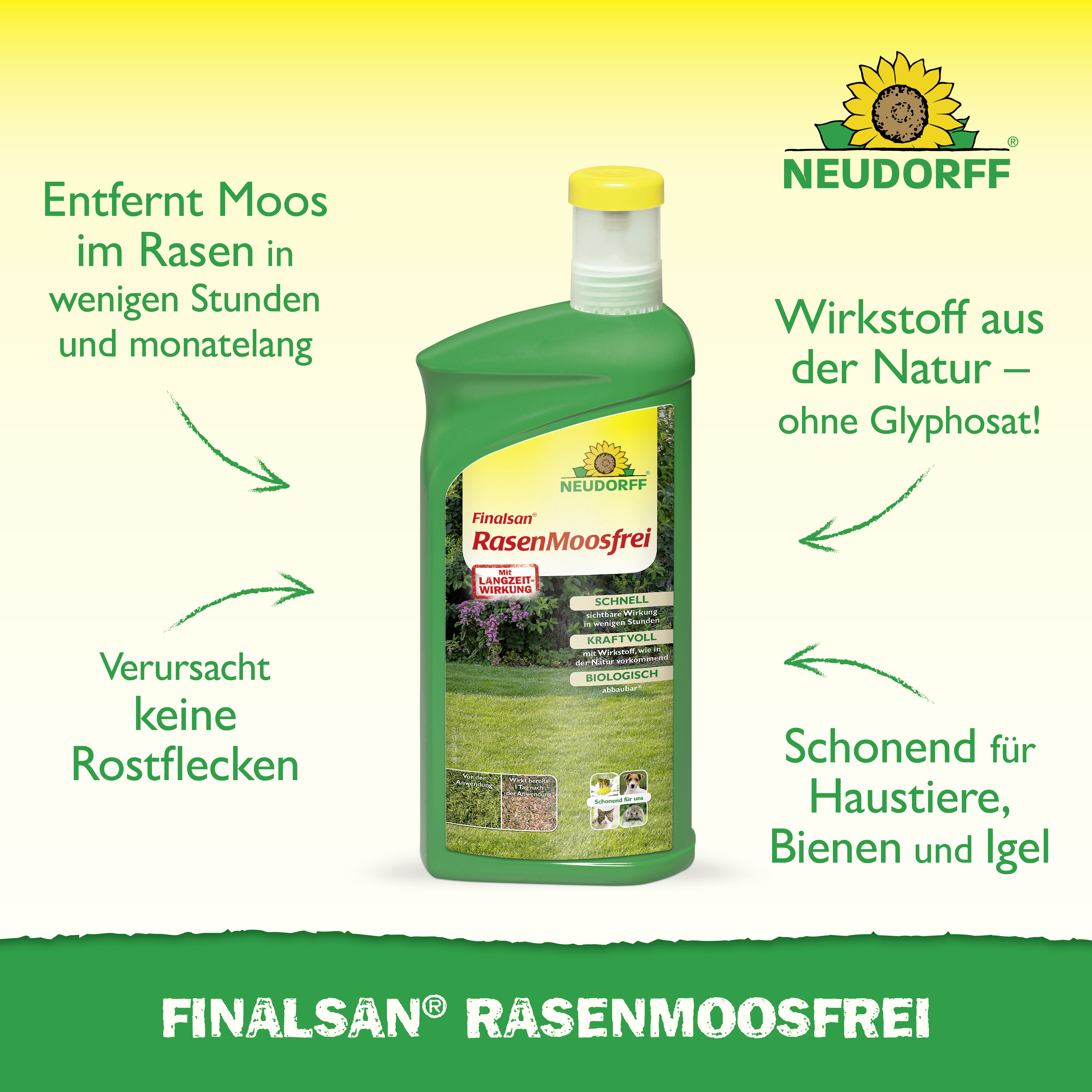 Neudorff Finalsan RasenMoosfrei, 1 L