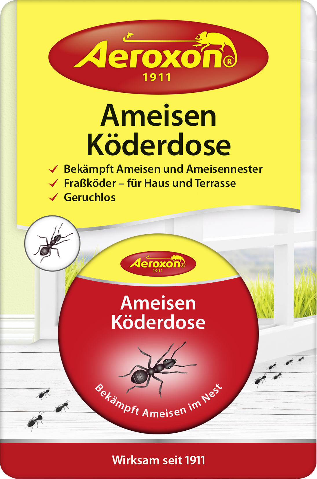 AMEISEN-KÖDERDOSE 1ST.         