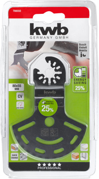 708550-300 Kwb Tiefschnitt Tauchsägeblatt, 80 mm