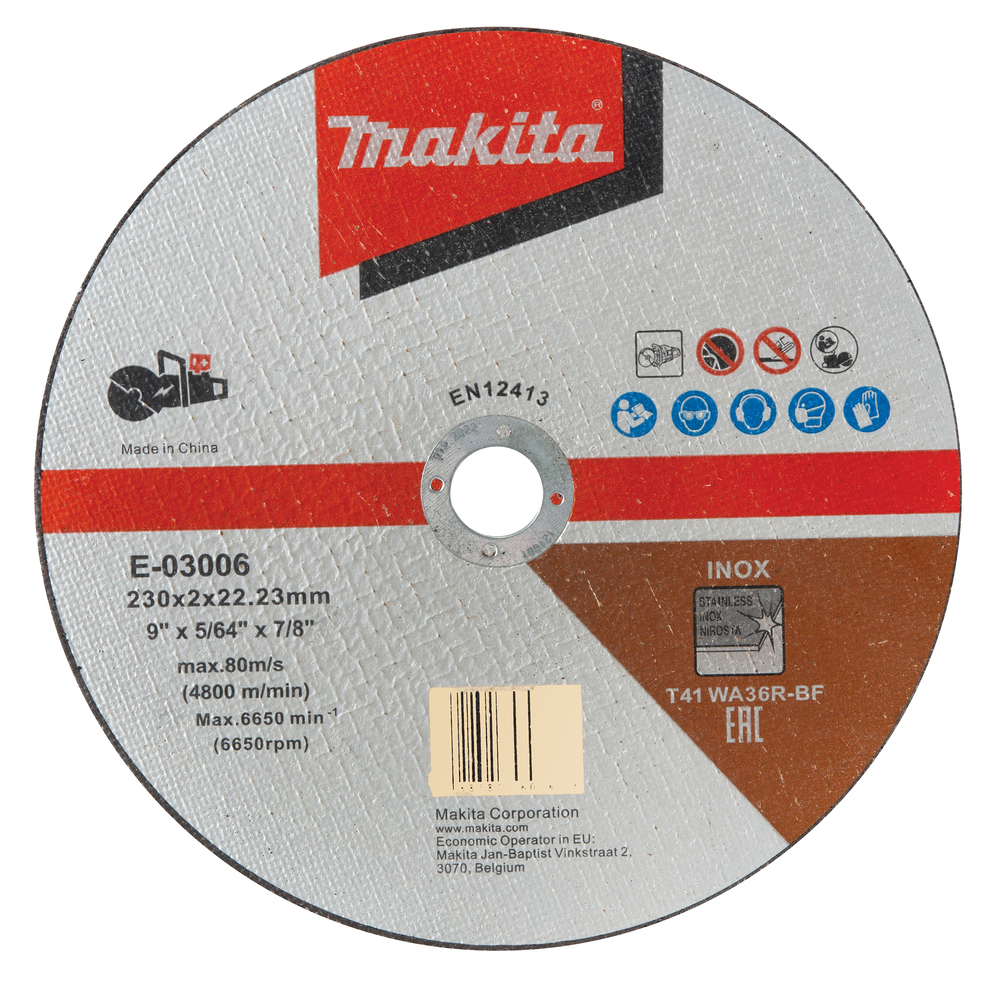 Makita Trennscheibe 230x2,0 mm INOX