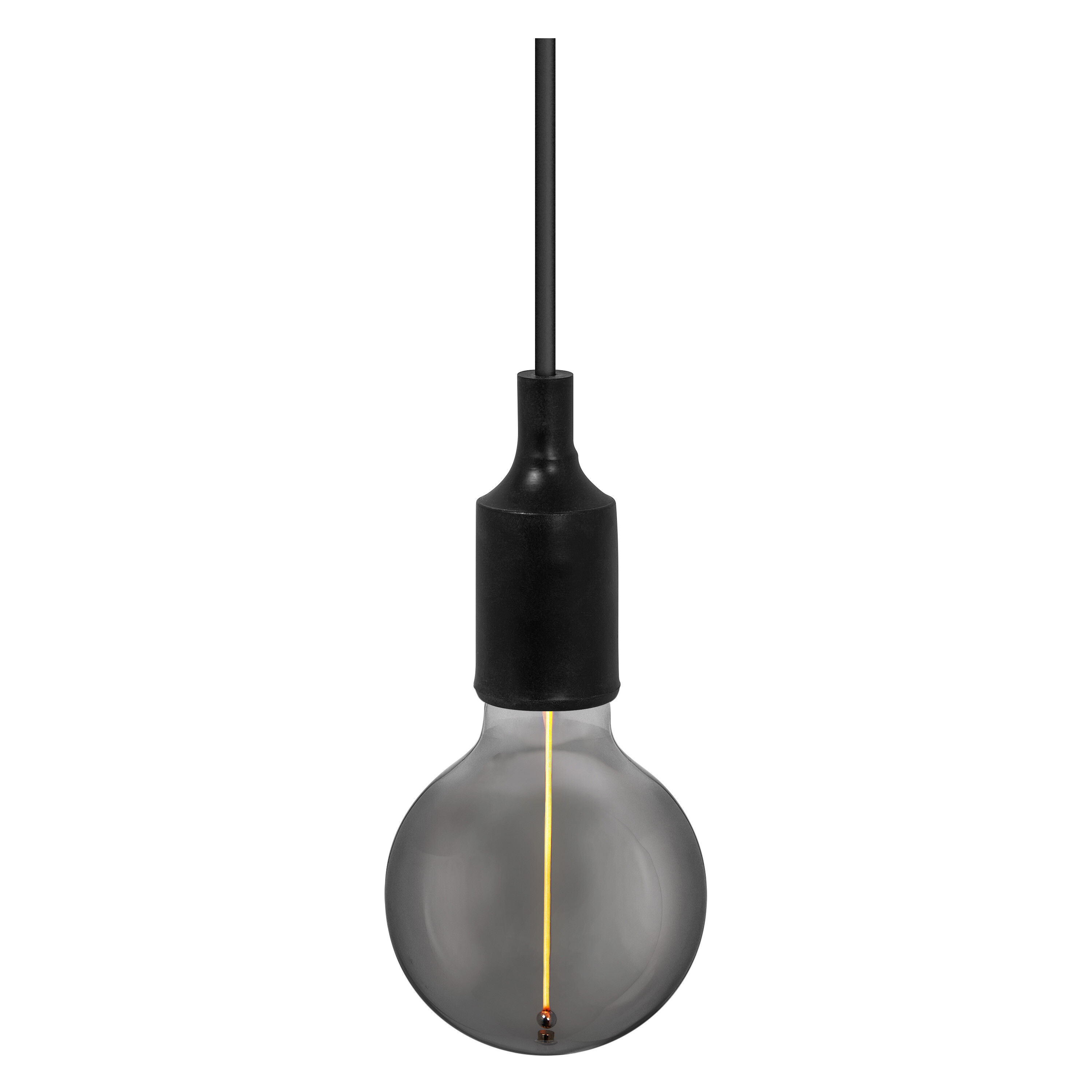 Osram Vintage 1906 Pendelleuchte Bell E27, schwarz