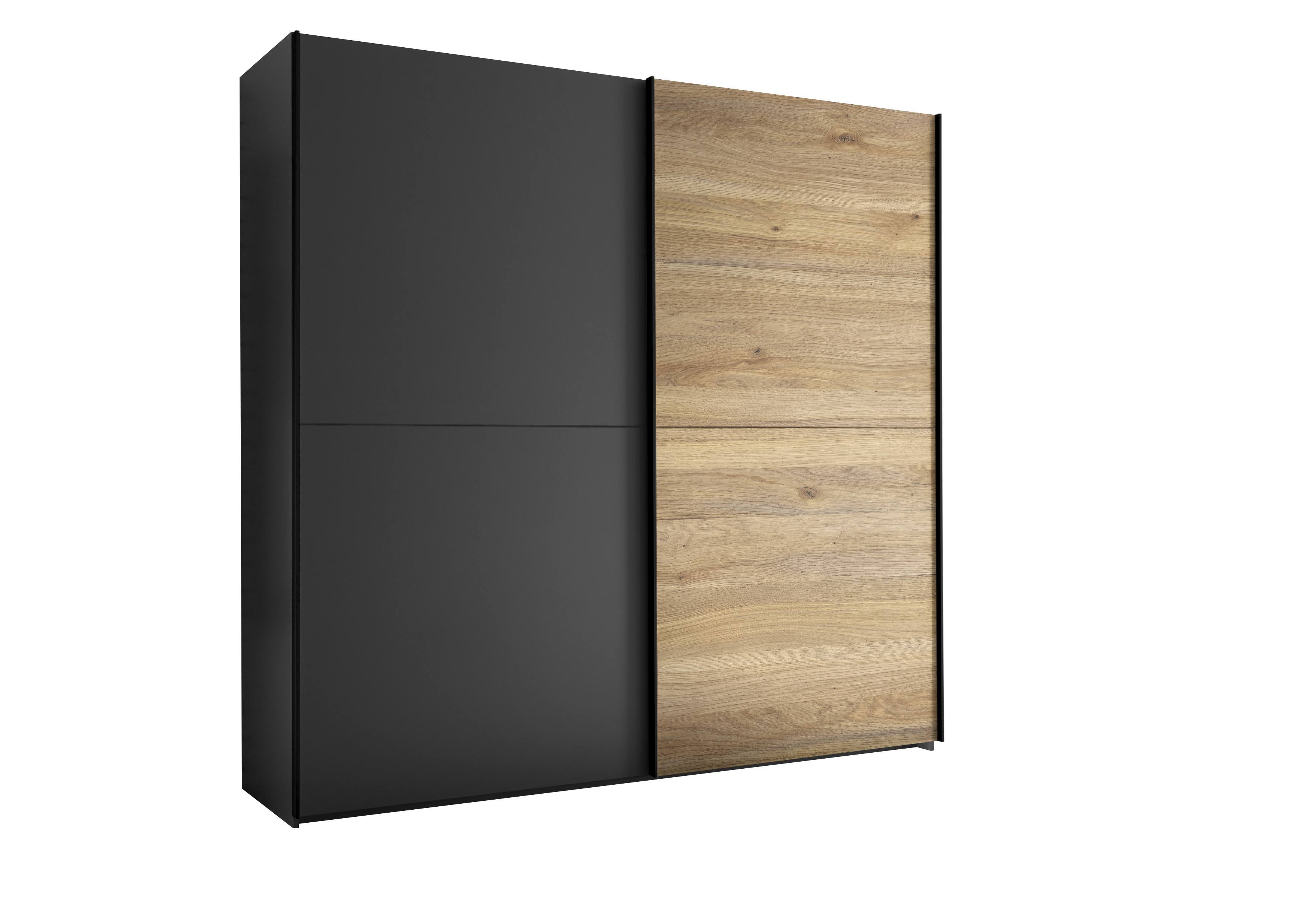 Pol-Power Schwebetürenschrank Melton, 2-Türig inkl. Dämpfer, Graphit Pol-Power Schwebetürenschrank Melton, 2-Türig inkl. Dämpfer, Graphit