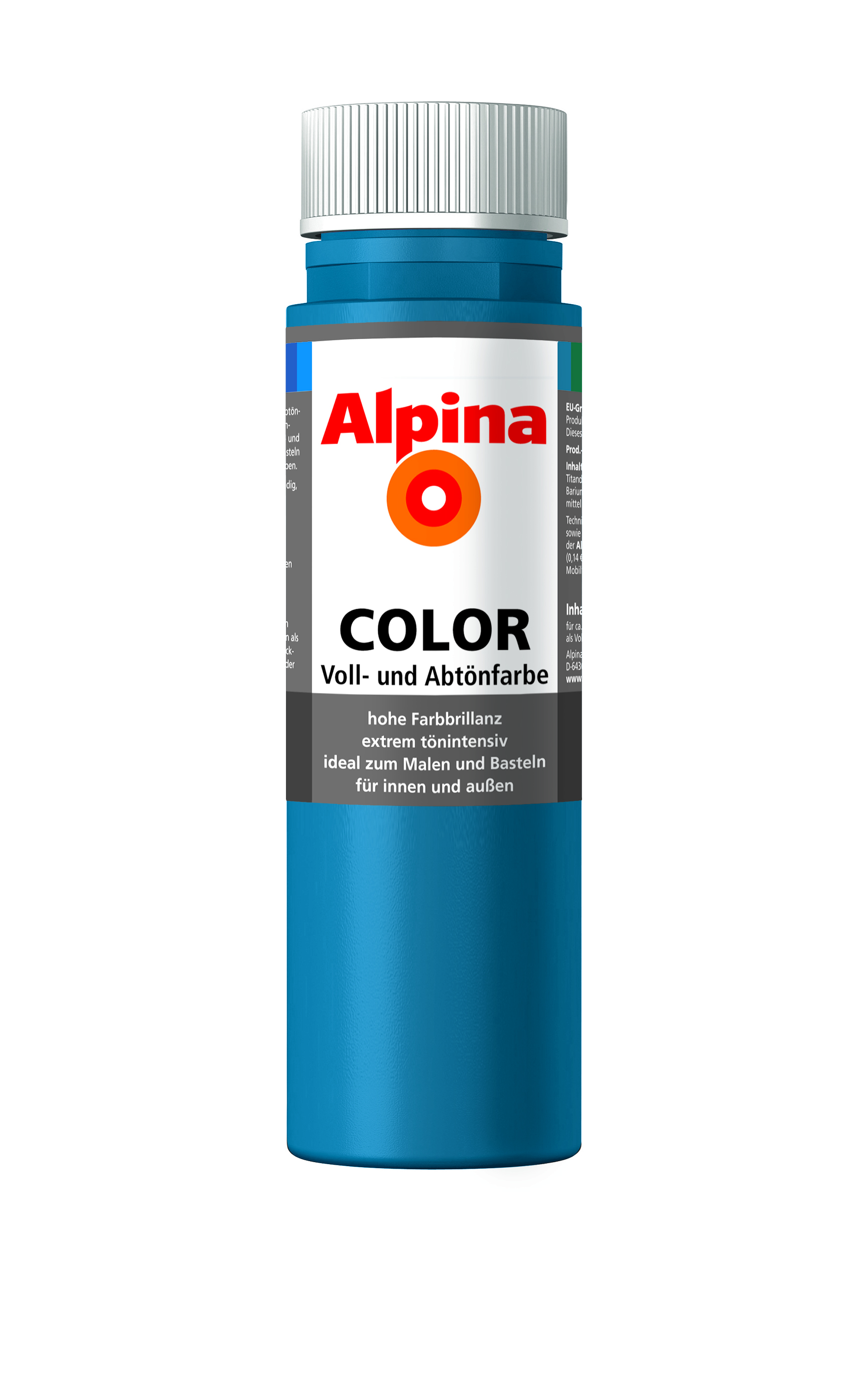 Alpina Color Voll- und Abtönfarbe Cool Blue, 250ml