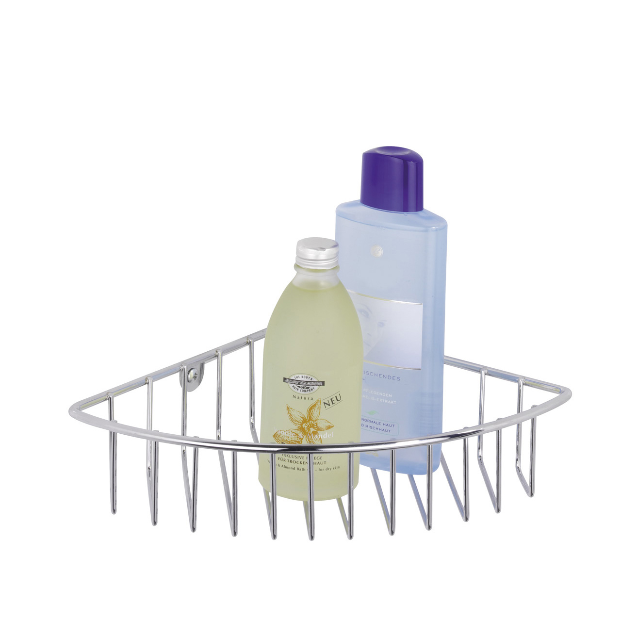 422866-Eckablage-Genola-chrom_FS_01 WENKO ECKABLAGE GENOLA CHROM 26X20X5,5CM