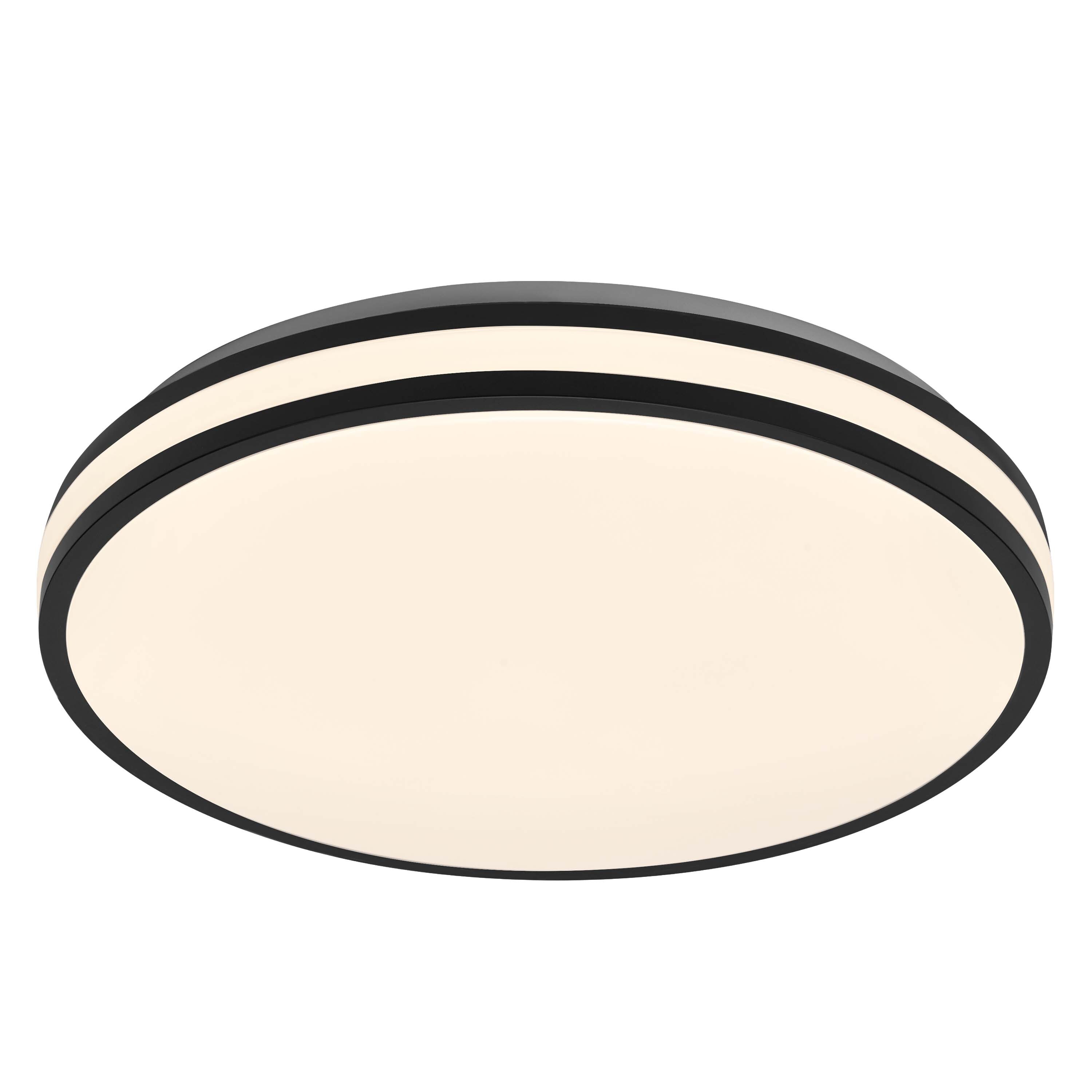 Osram Led Deckenleuchte "Orbis Caleb", 385 mm, 24W, 830, schwarz